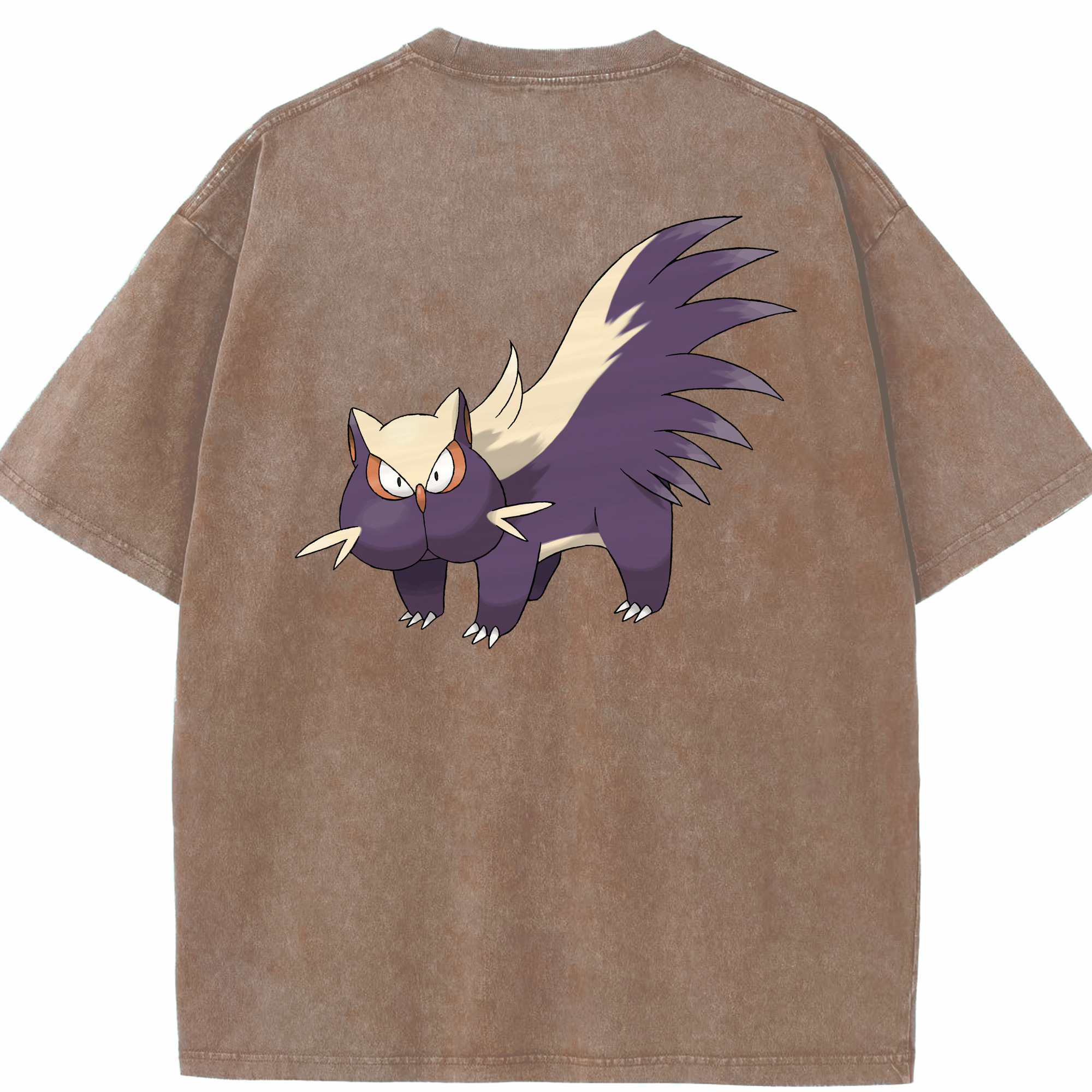 （画像用） ポケットモンスター Pokémon 綿100% ヴィンテージ風 半袖Tシャツ（背面プリント）