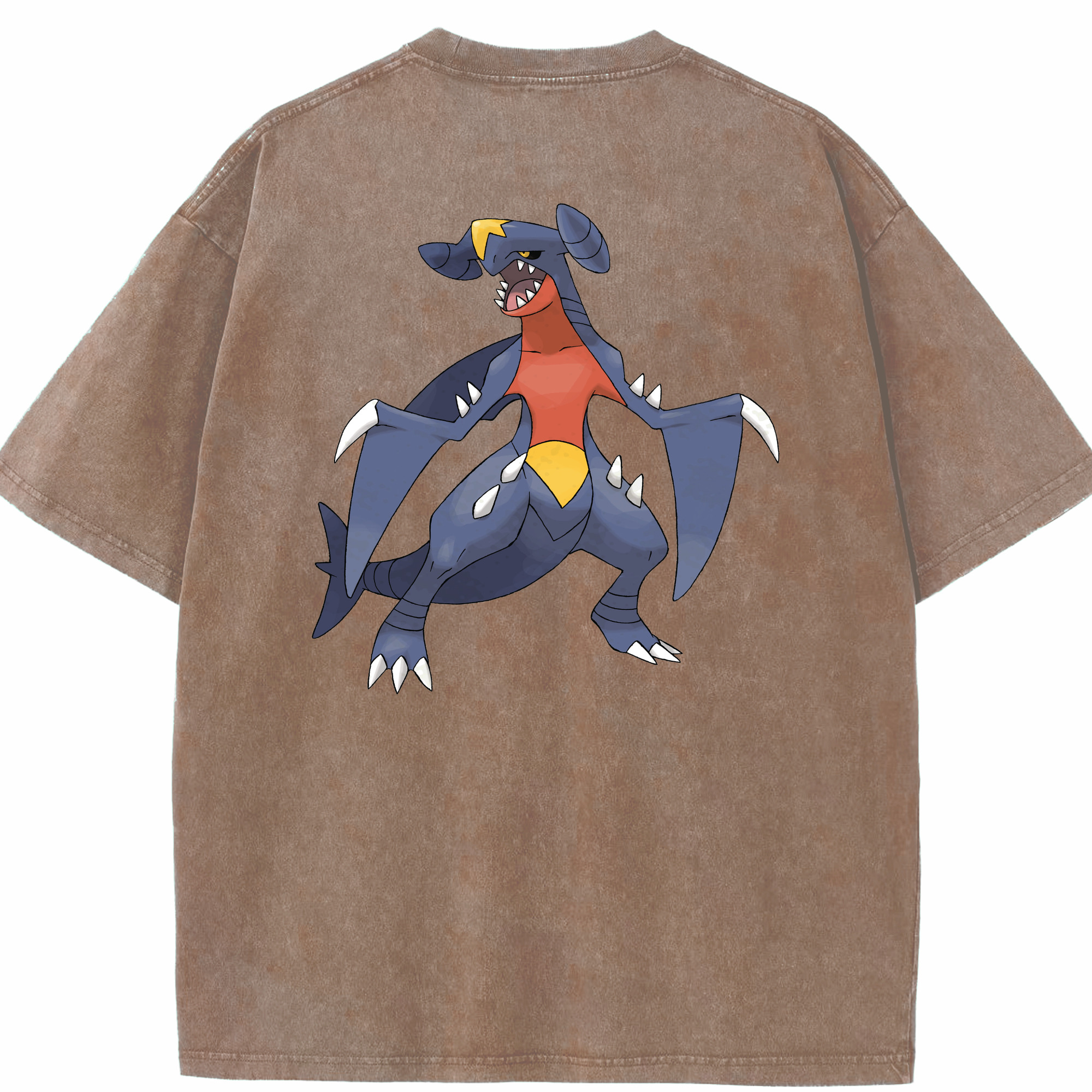 （画像用） ポケットモンスター Pokémon 綿100% ヴィンテージ風 半袖Tシャツ（背面プリント）