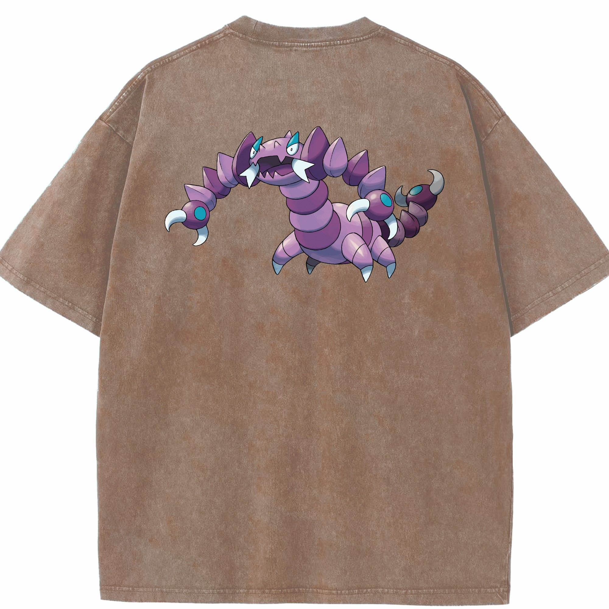 （画像用） ポケットモンスター Pokémon 綿100% ヴィンテージ風 半袖Tシャツ（背面プリント）