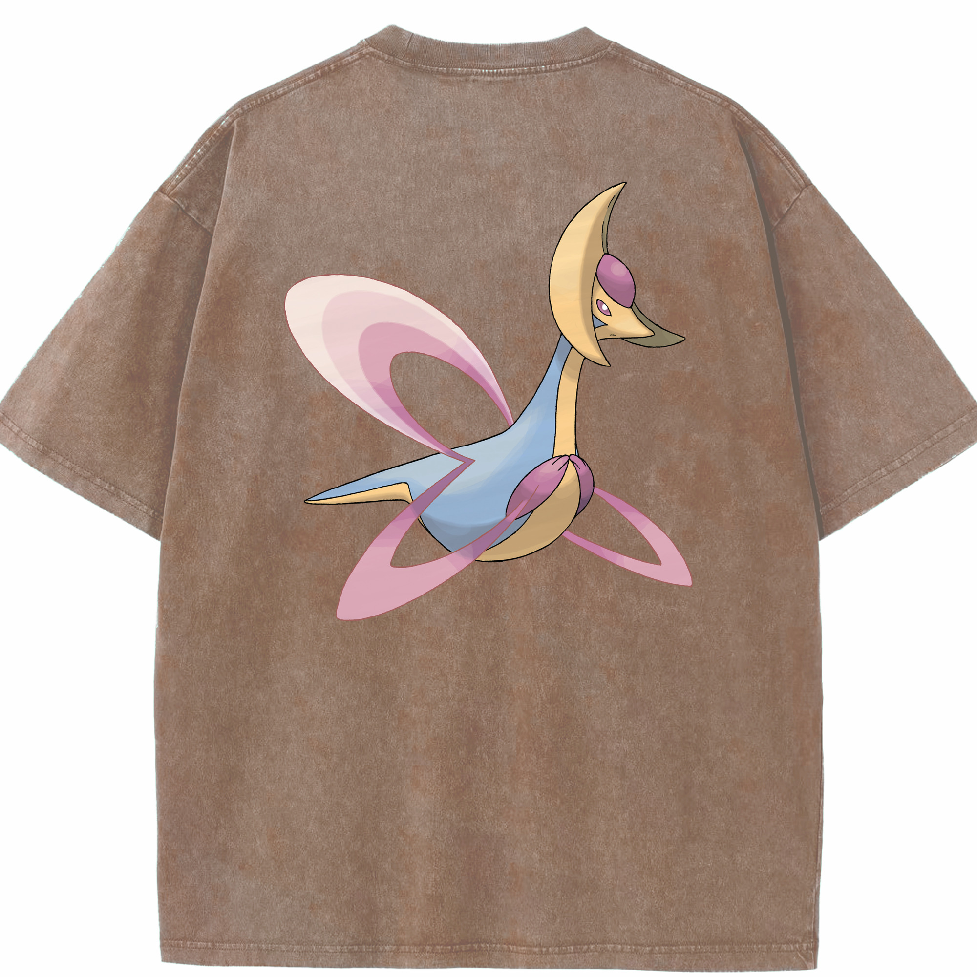 （画像用） ポケットモンスター Pokémon 綿100% ヴィンテージ風 半袖Tシャツ（背面プリント）