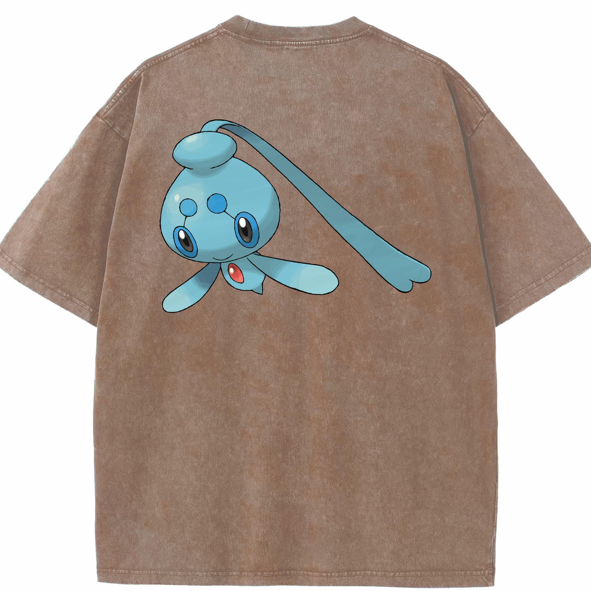 （画像用） ポケットモンスター Pokémon 綿100% ヴィンテージ風 半袖Tシャツ（背面プリント）