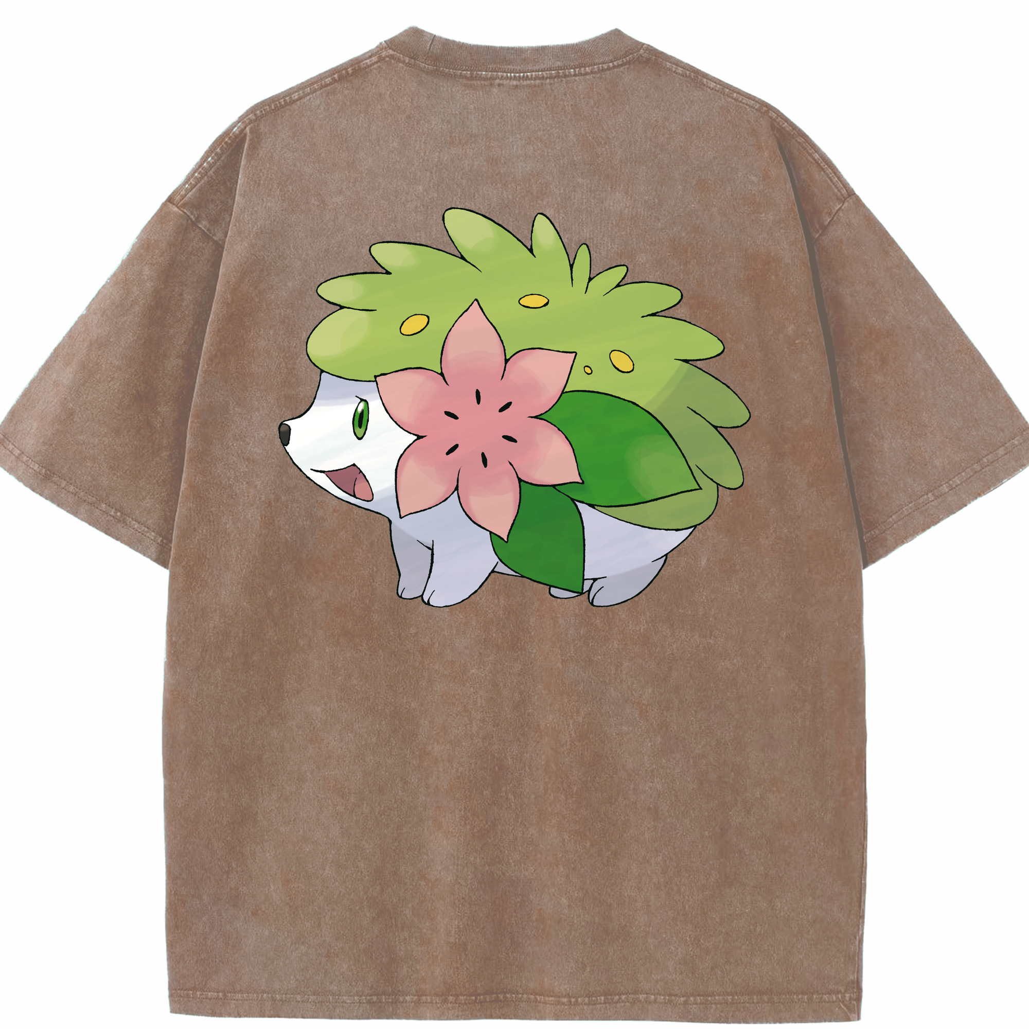 （画像用） ポケットモンスター Pokémon 綿100% ヴィンテージ風 半袖Tシャツ（背面プリント）
