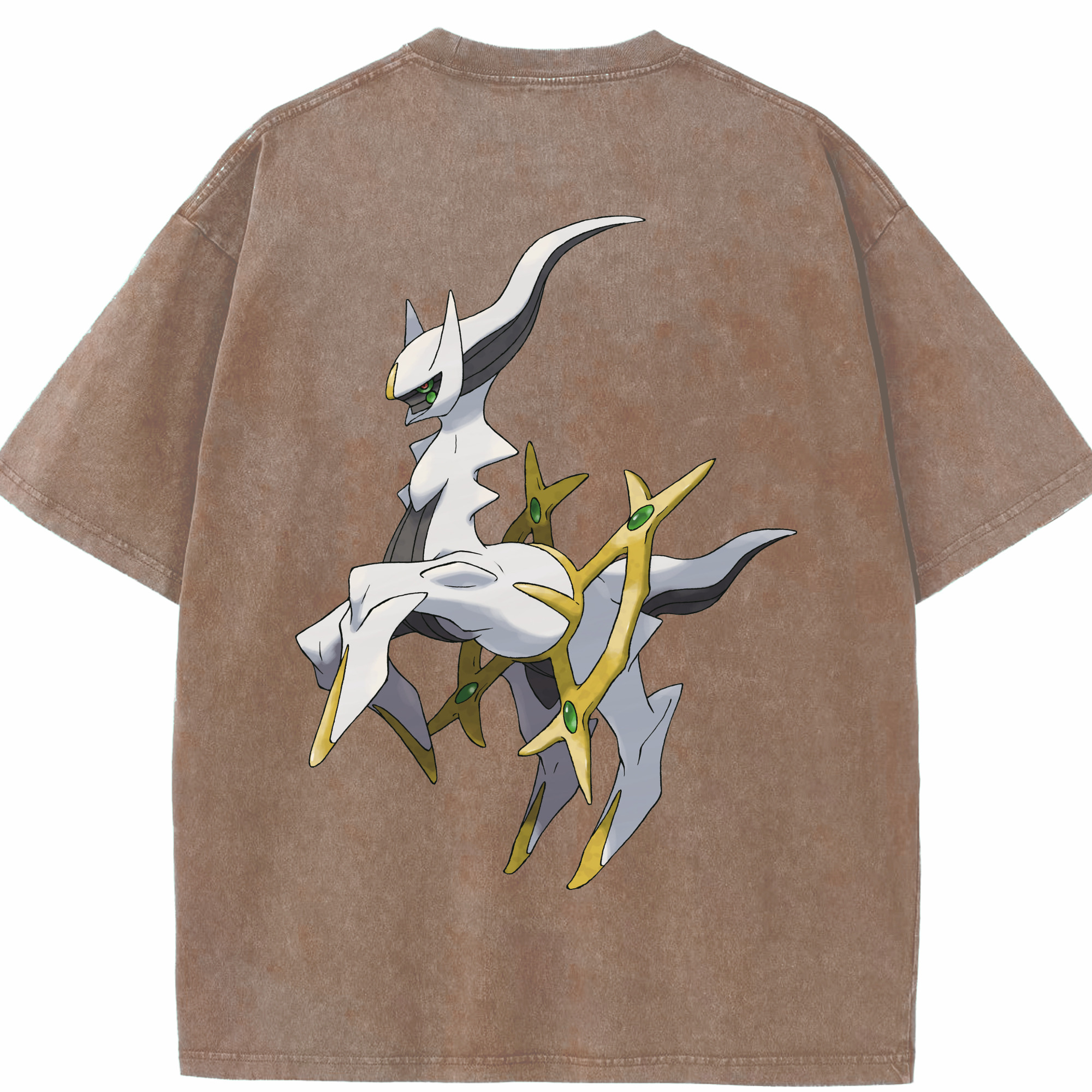（画像用） ポケットモンスター Pokémon 綿100% ヴィンテージ風 半袖Tシャツ（背面プリント）