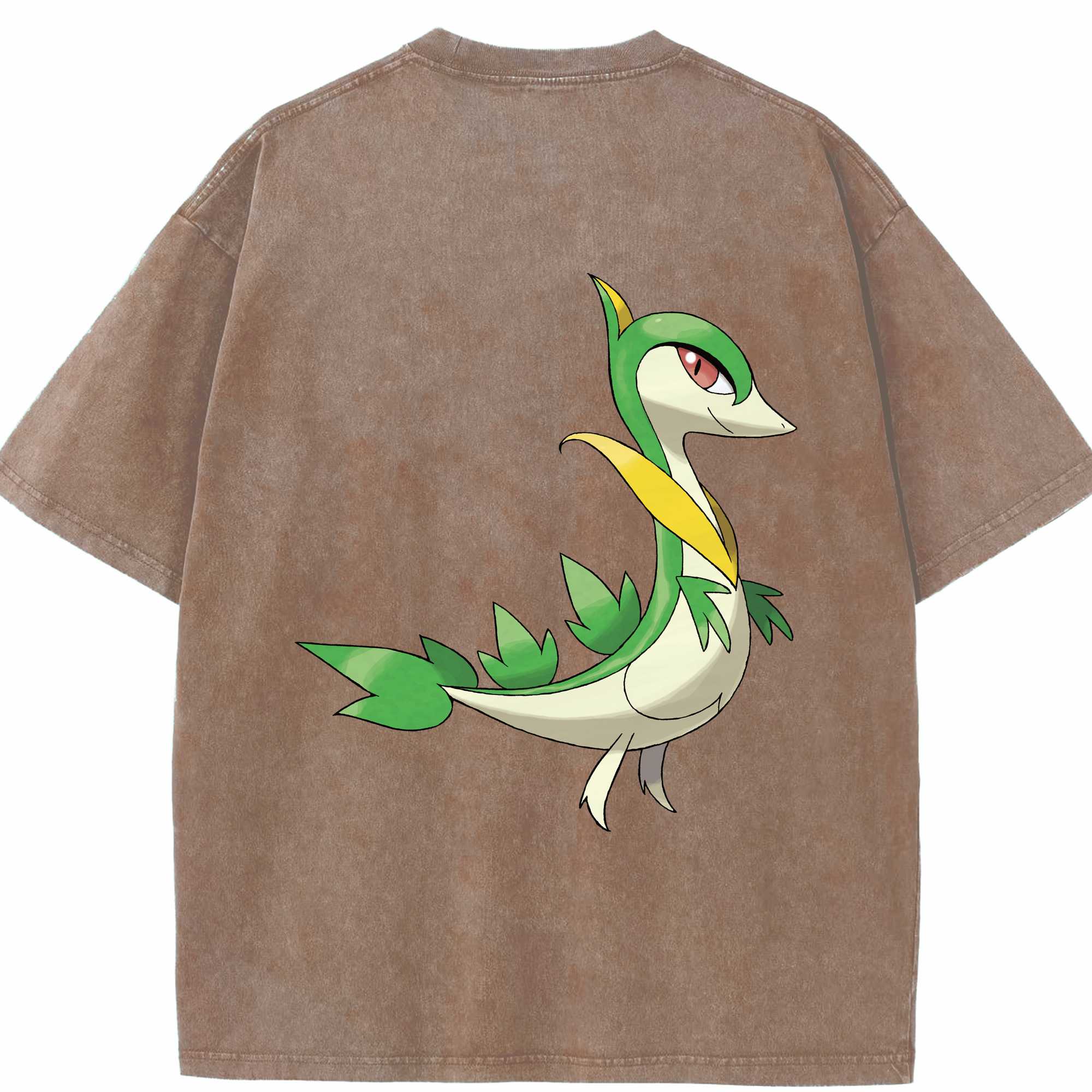 （画像用） ポケットモンスター Pokémon 綿100% ヴィンテージ風 半袖Tシャツ（背面プリント）