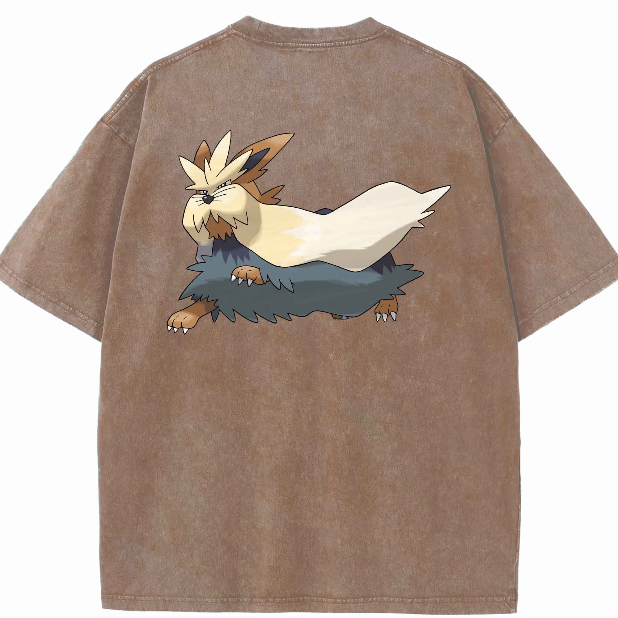 （画像用） ポケットモンスター Pokémon 綿100% ヴィンテージ風 半袖Tシャツ（背面プリント）