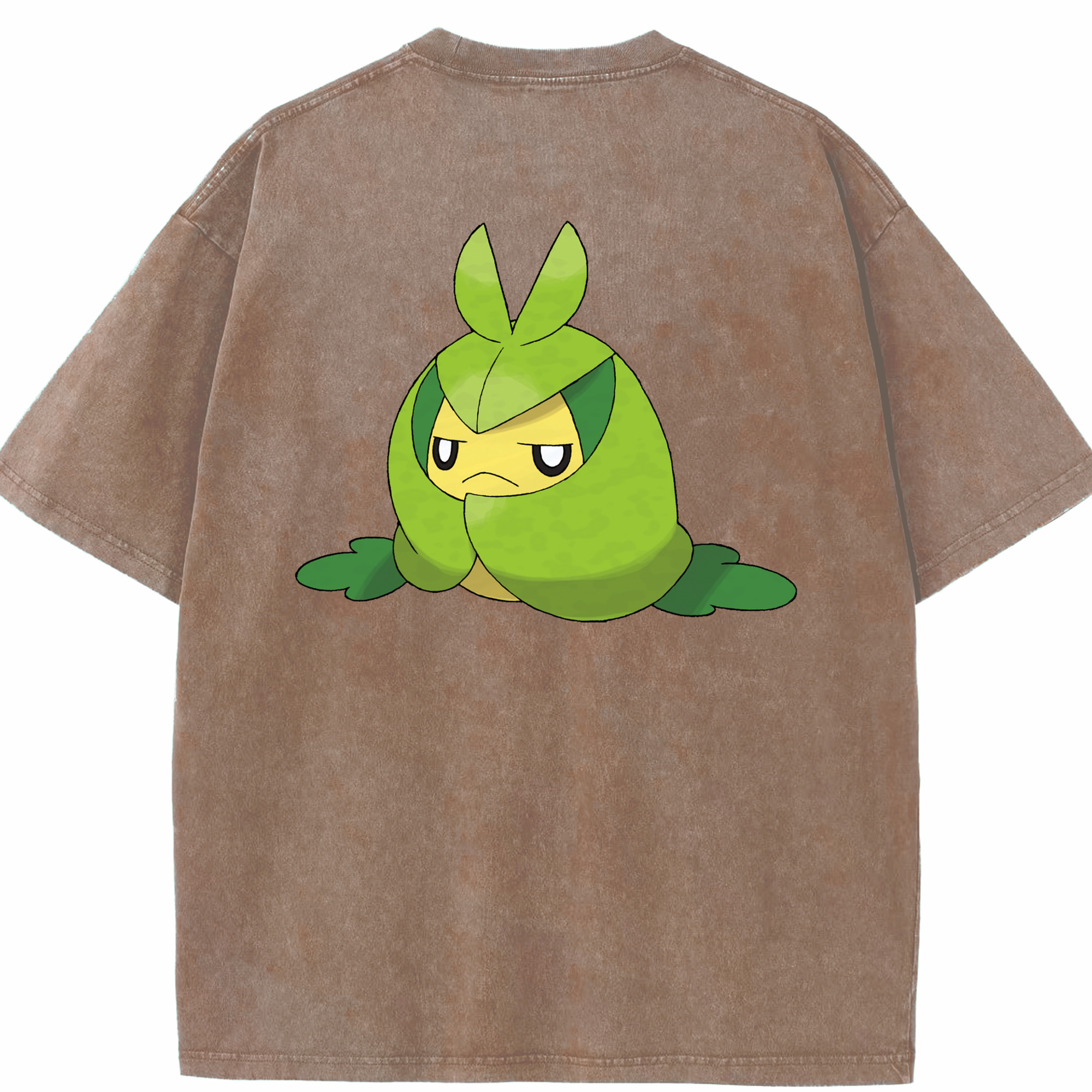 （画像用） ポケットモンスター Pokémon 綿100% ヴィンテージ風 半袖Tシャツ（背面プリント）