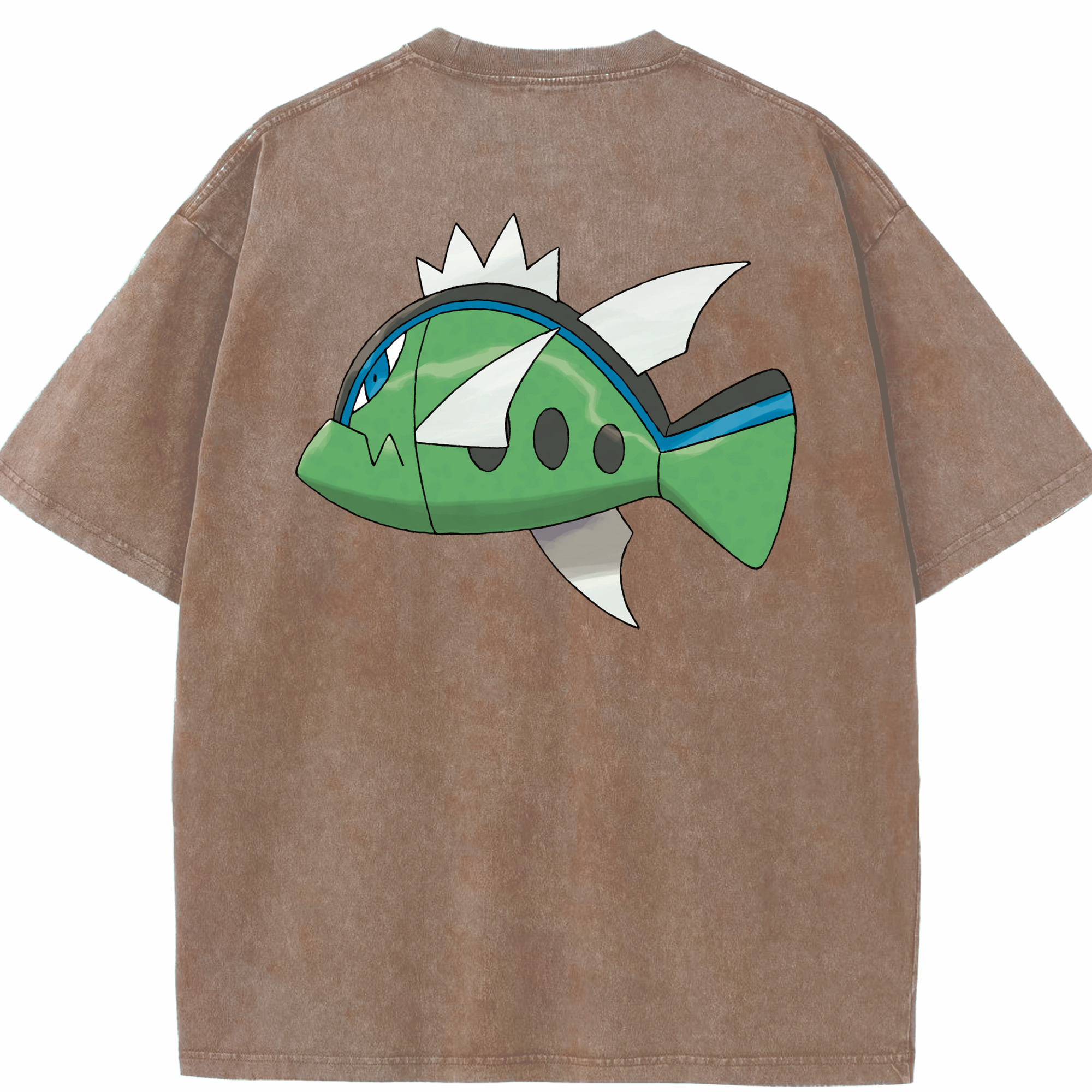 （画像用） ポケットモンスター Pokémon 綿100% ヴィンテージ風 半袖Tシャツ（背面プリント）