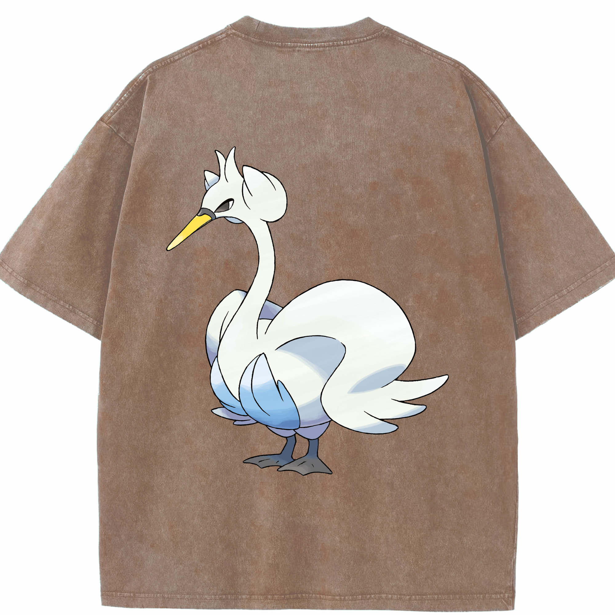 （画像用） ポケットモンスター Pokémon 綿100% ヴィンテージ風 半袖Tシャツ（背面プリント）