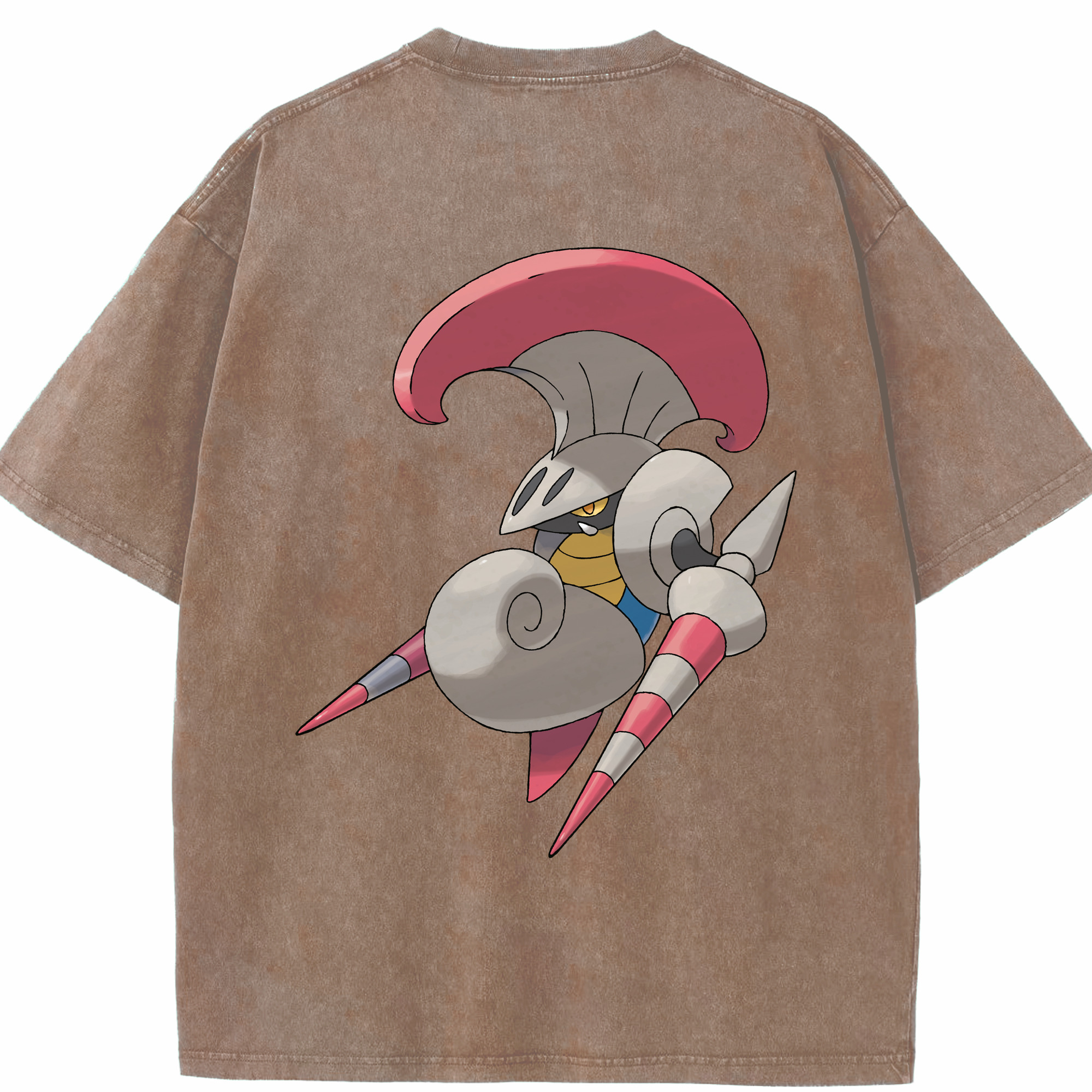 （画像用） ポケットモンスター Pokémon 綿100% ヴィンテージ風 半袖Tシャツ（背面プリント）