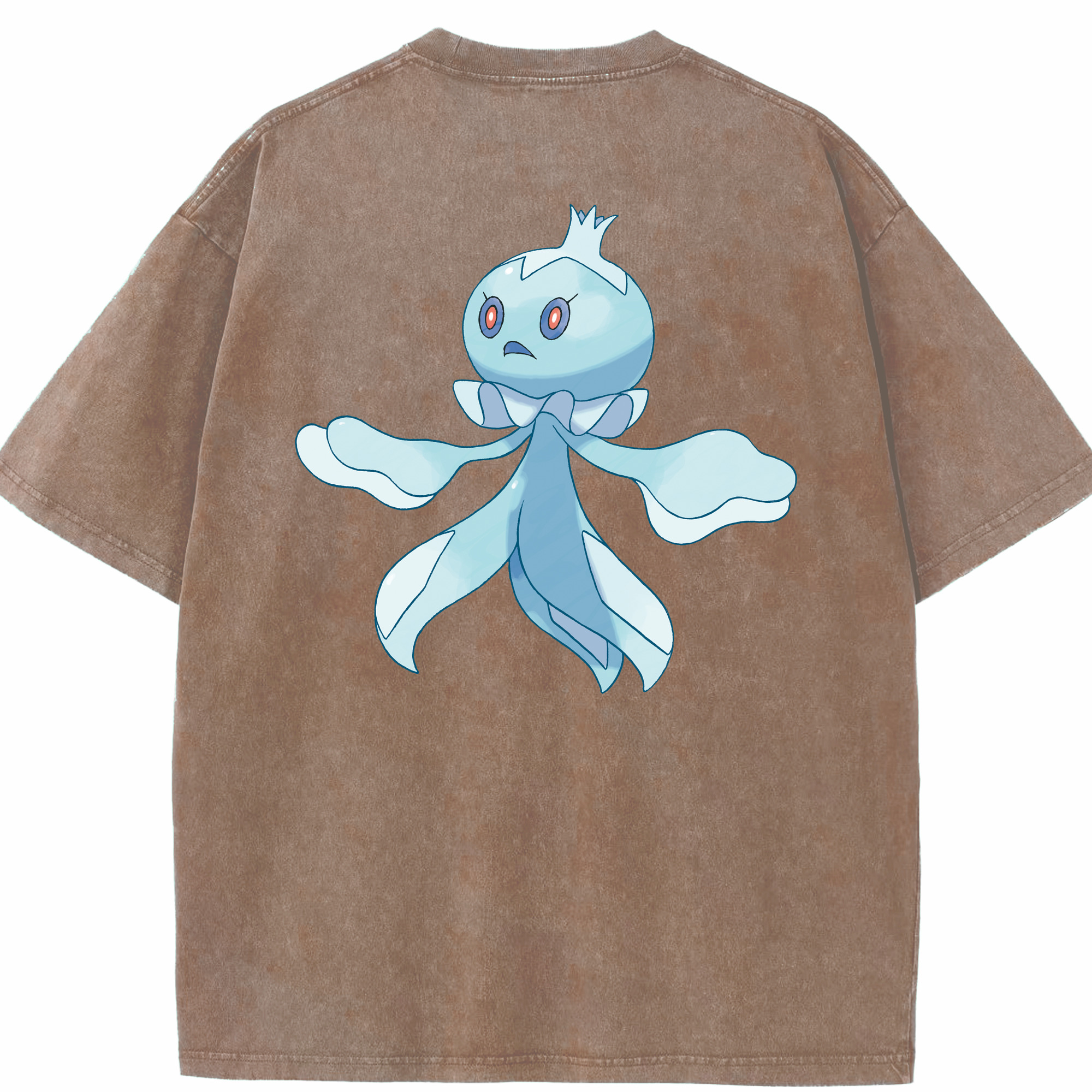 （画像用） ポケットモンスター Pokémon 綿100% ヴィンテージ風 半袖Tシャツ（背面プリント）