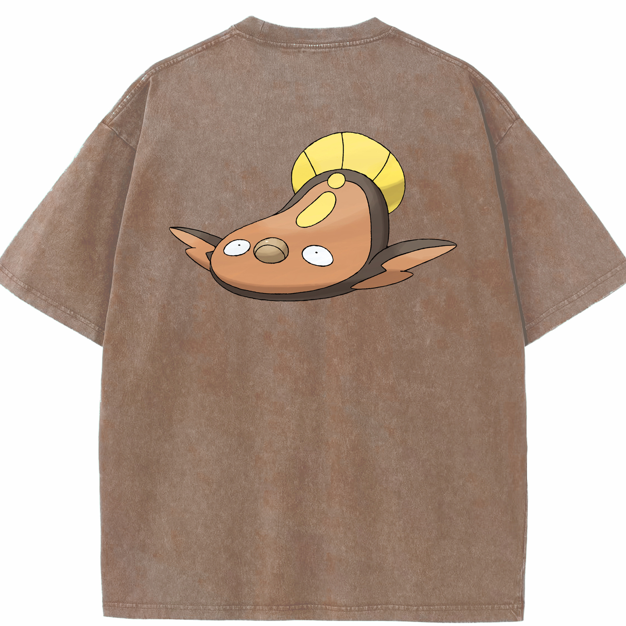 （画像用） ポケットモンスター Pokémon 綿100% ヴィンテージ風 半袖Tシャツ（背面プリント）