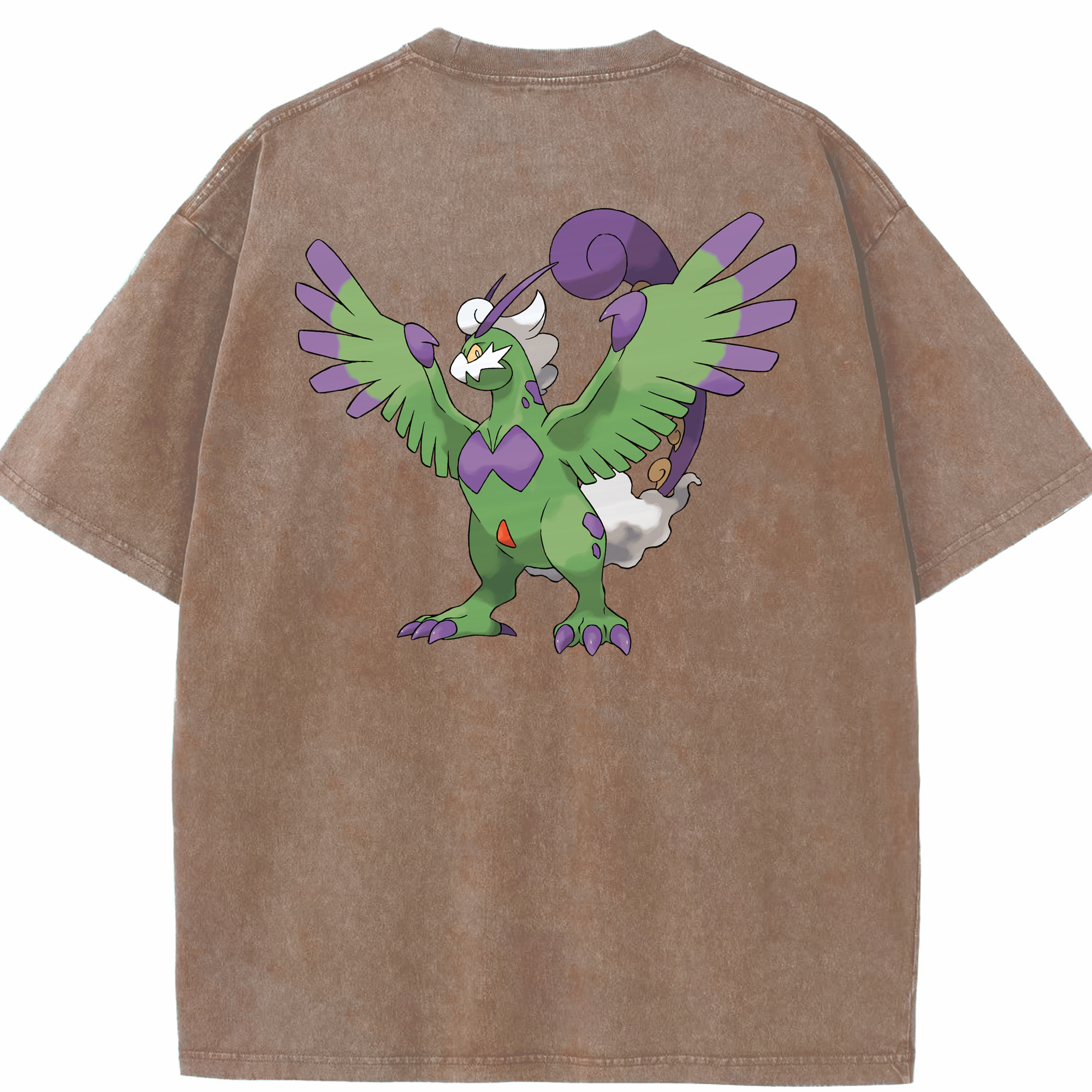 （画像用） ポケットモンスター Pokémon 綿100% ヴィンテージ風 半袖Tシャツ（背面プリント）