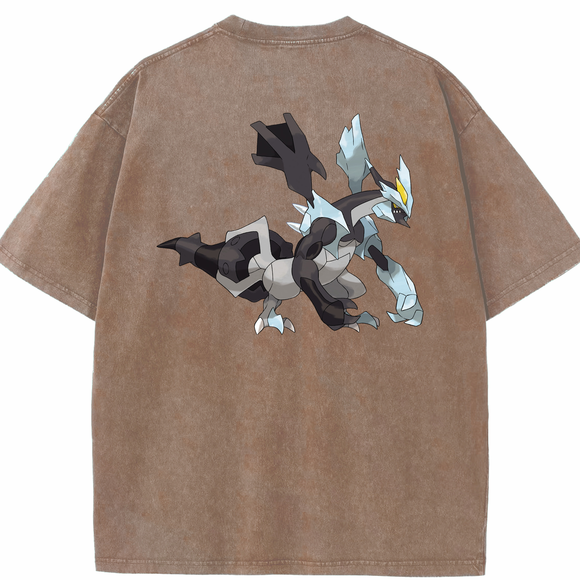 （画像用） ポケットモンスター Pokémon 綿100% ヴィンテージ風 半袖Tシャツ（背面プリント）