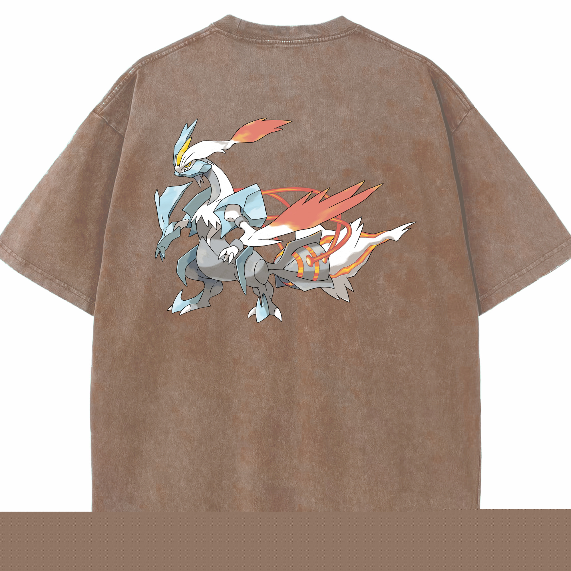 （画像用） ポケットモンスター Pokémon 綿100% ヴィンテージ風 半袖Tシャツ（背面プリント）