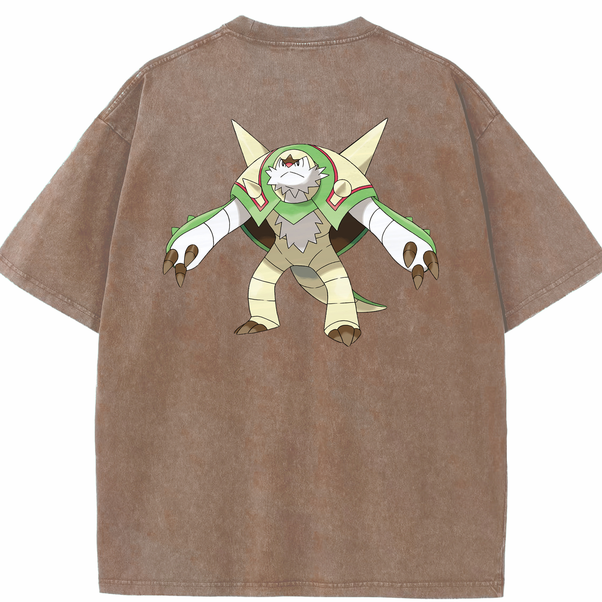 （画像用） ポケットモンスター Pokémon 綿100% ヴィンテージ風 半袖Tシャツ（背面プリント）