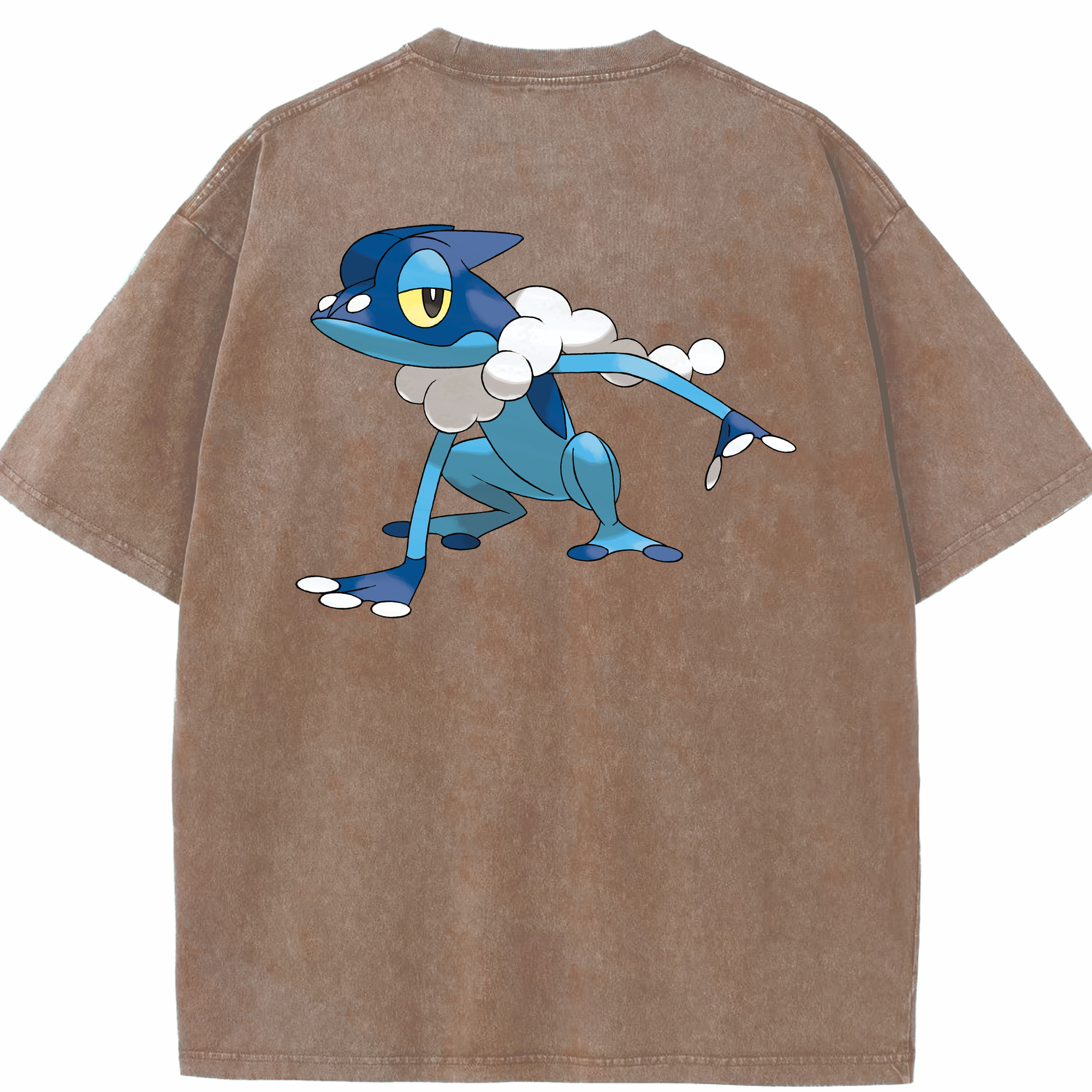 （画像用） ポケットモンスター Pokémon 綿100% ヴィンテージ風 半袖Tシャツ（背面プリント）