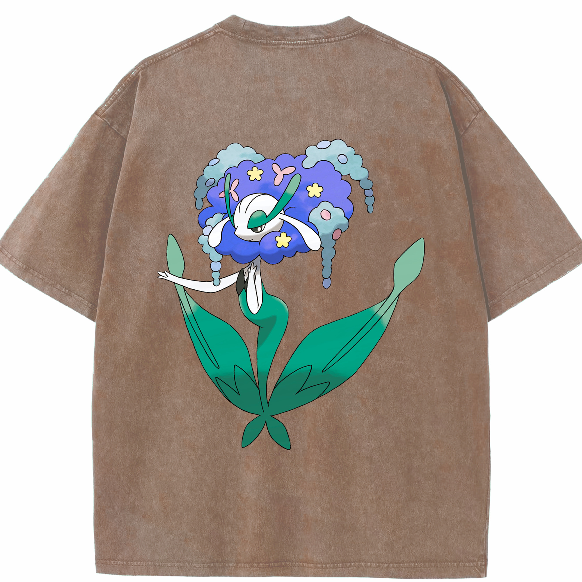 （画像用） ポケットモンスター Pokémon 綿100% ヴィンテージ風 半袖Tシャツ（背面プリント）