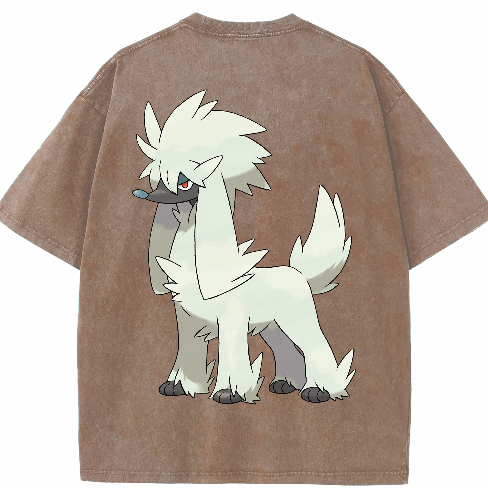 （画像用） ポケットモンスター Pokémon 綿100% ヴィンテージ風 半袖Tシャツ（背面プリント）