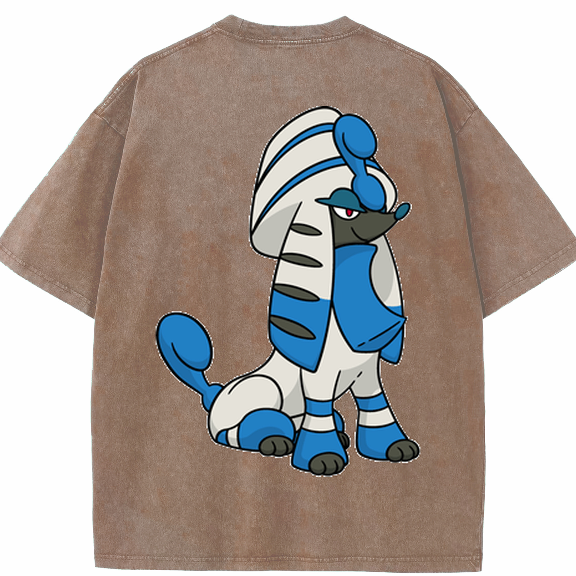 （画像用） ポケットモンスター Pokémon 綿100% ヴィンテージ風 半袖Tシャツ（背面プリント）