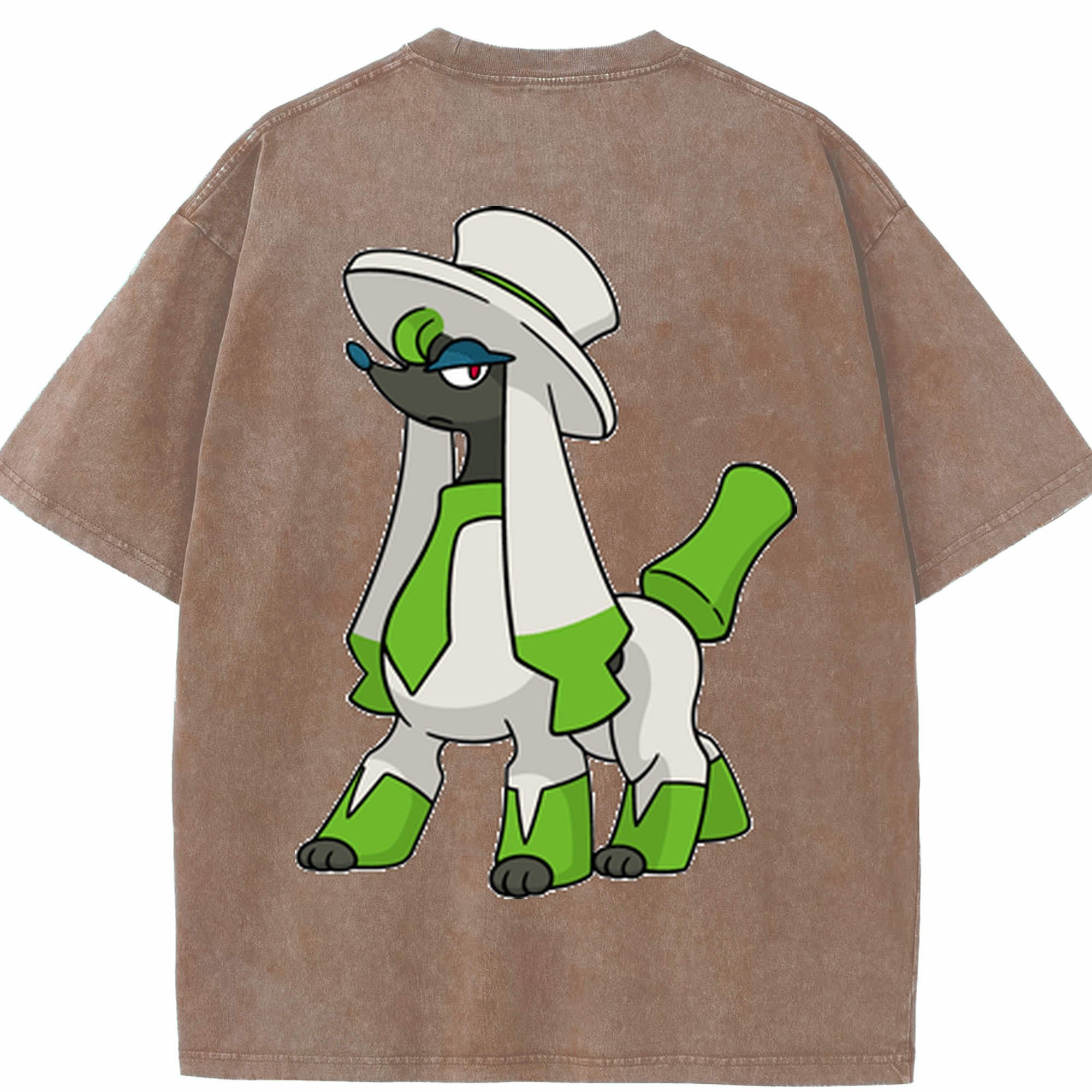 （画像用） ポケットモンスター Pokémon 綿100% ヴィンテージ風 半袖Tシャツ（背面プリント）