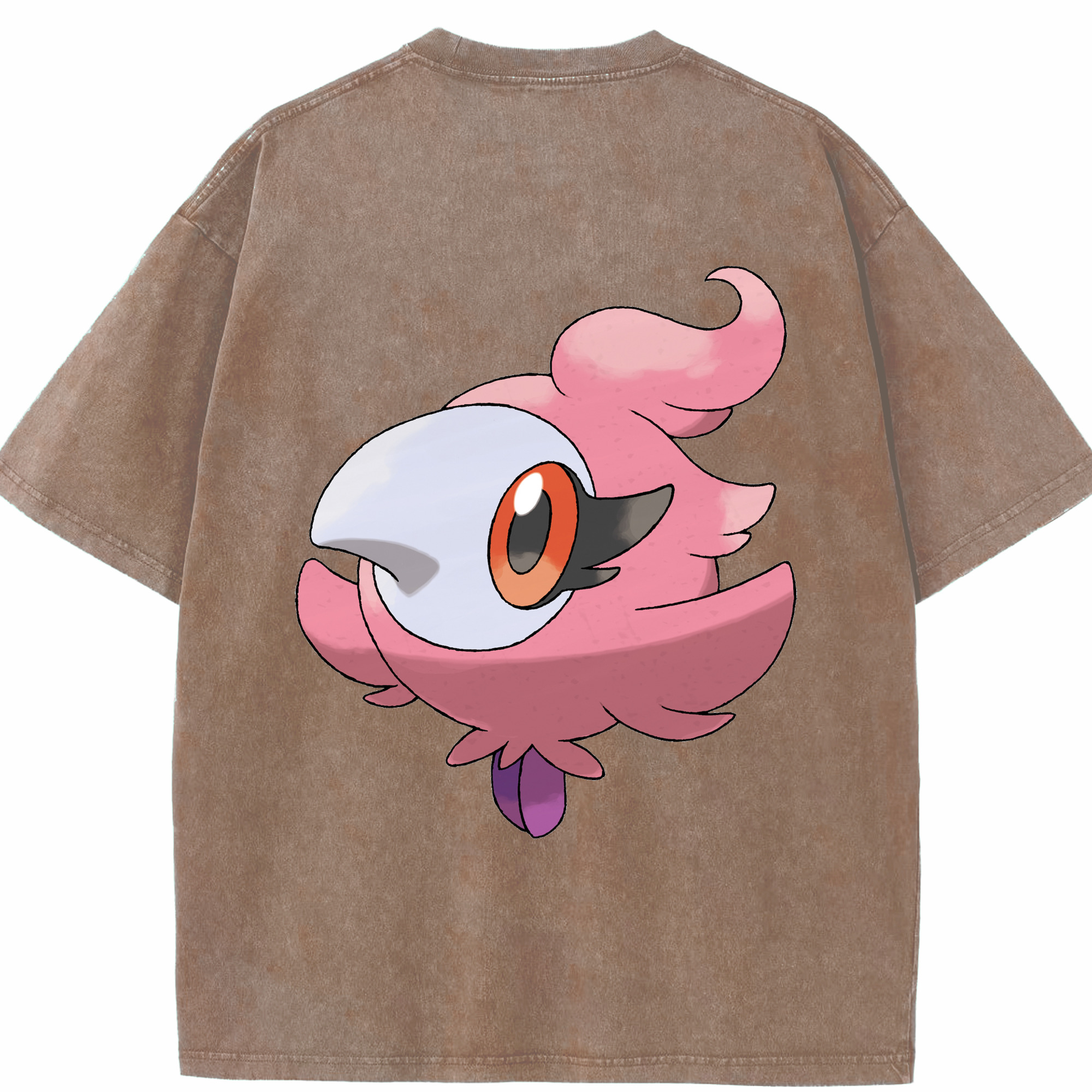 （画像用） ポケットモンスター Pokémon 綿100% ヴィンテージ風 半袖Tシャツ（背面プリント）