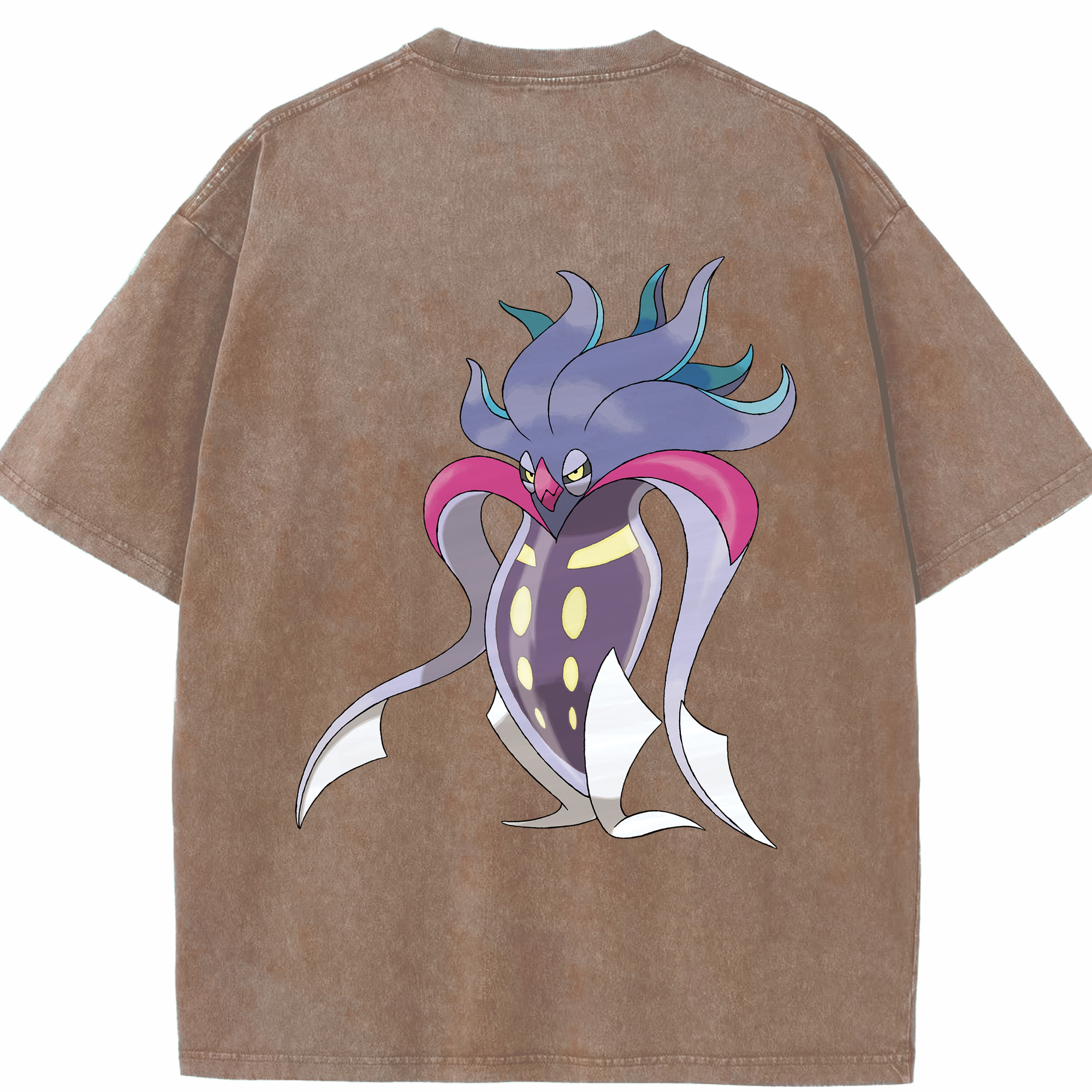 （画像用） ポケットモンスター Pokémon 綿100% ヴィンテージ風 半袖Tシャツ（背面プリント）