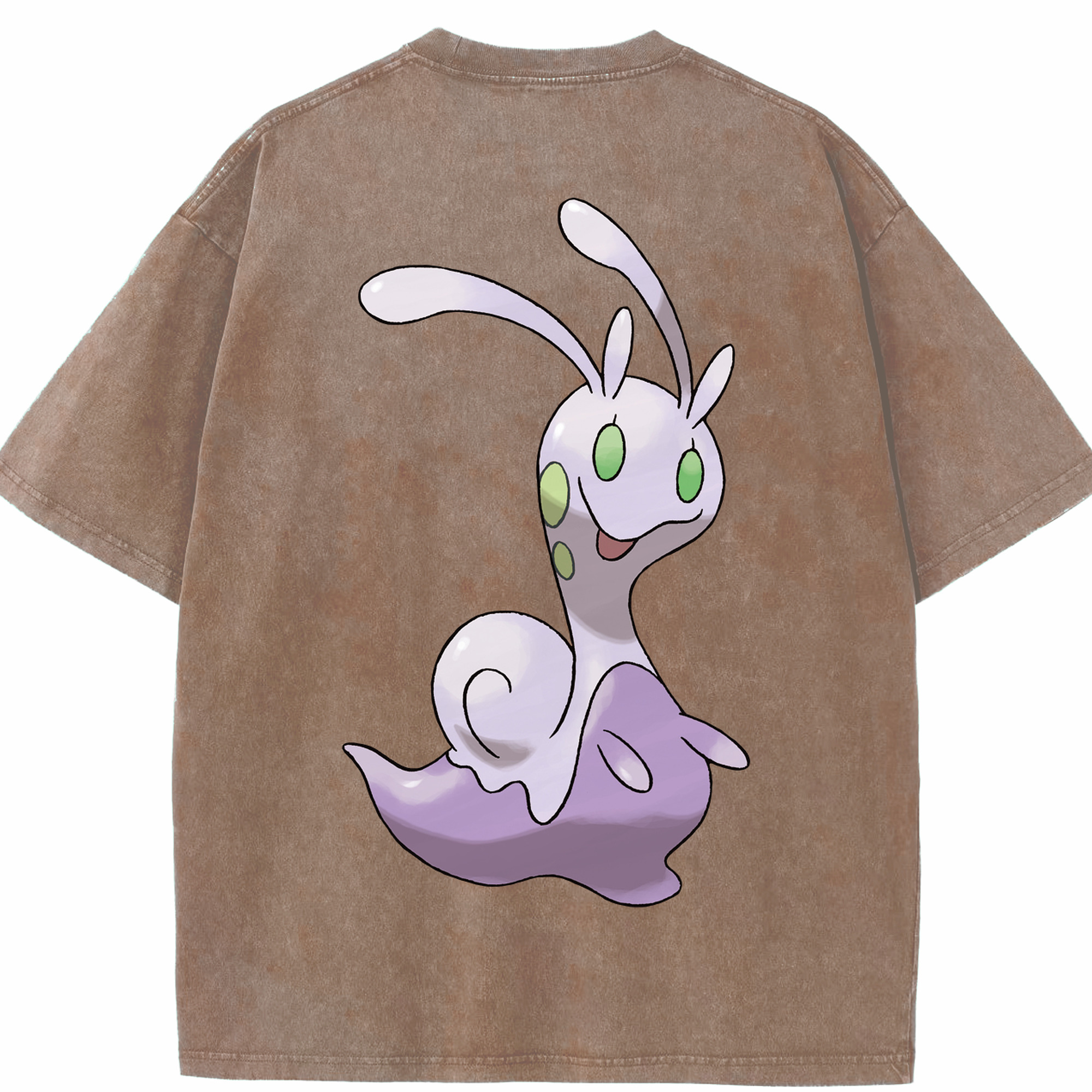 （画像用） ポケットモンスター Pokémon 綿100% ヴィンテージ風 半袖Tシャツ（背面プリント）