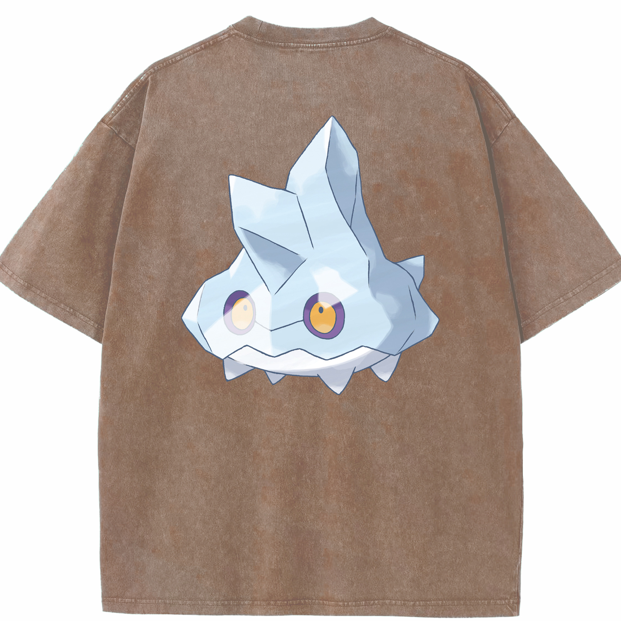 （画像用） ポケットモンスター Pokémon 綿100% ヴィンテージ風 半袖Tシャツ（背面プリント）