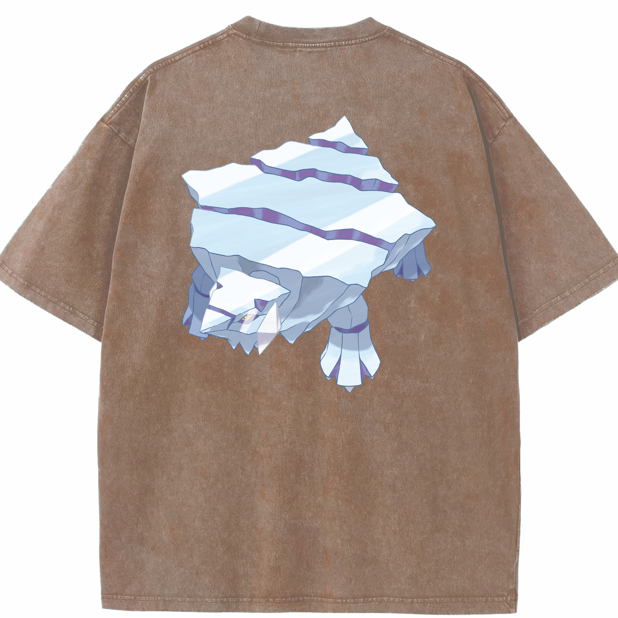 （画像用） ポケットモンスター Pokémon 綿100% ヴィンテージ風 半袖Tシャツ（背面プリント）
