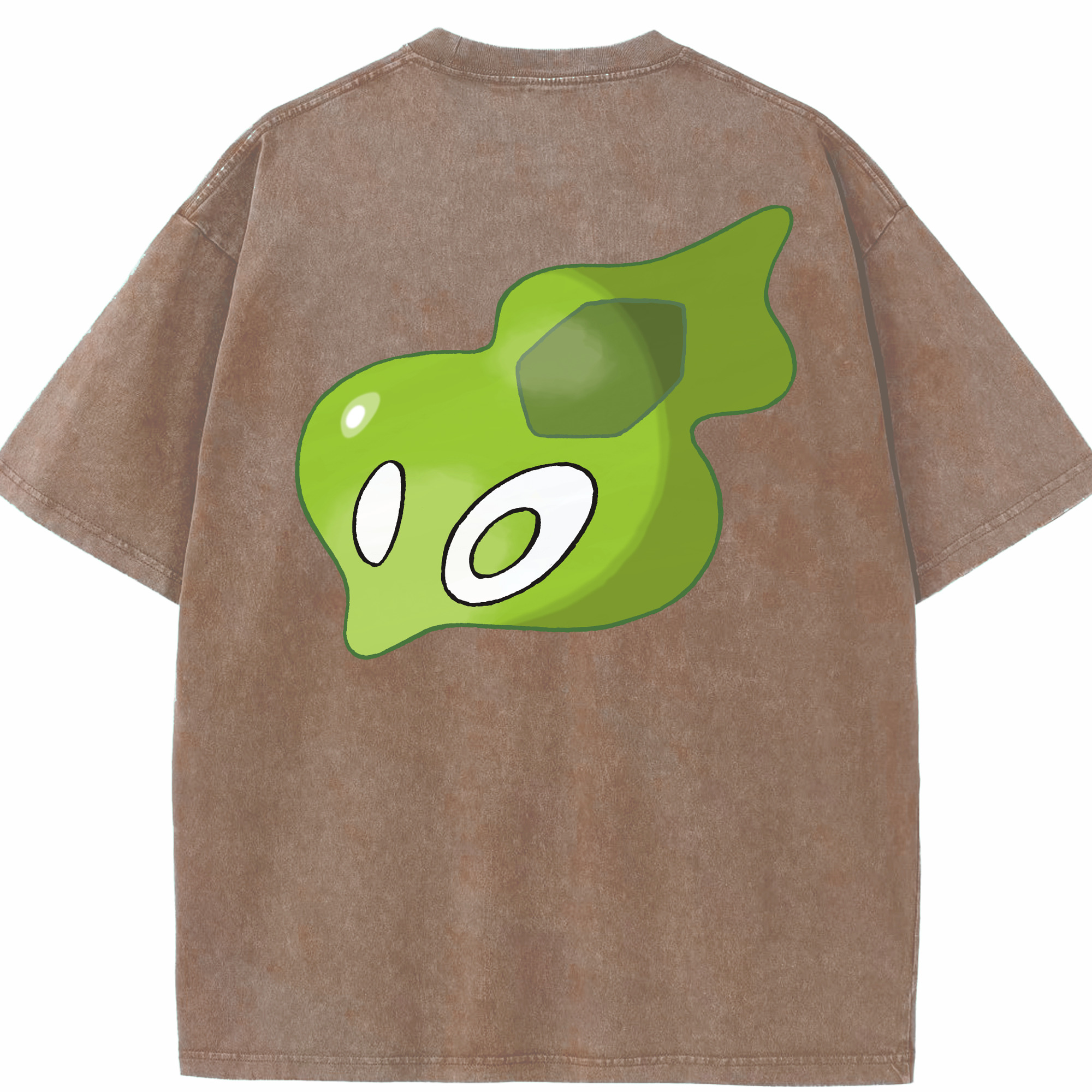 （画像用） ポケットモンスター Pokémon 綿100% ヴィンテージ風 半袖Tシャツ（背面プリント）