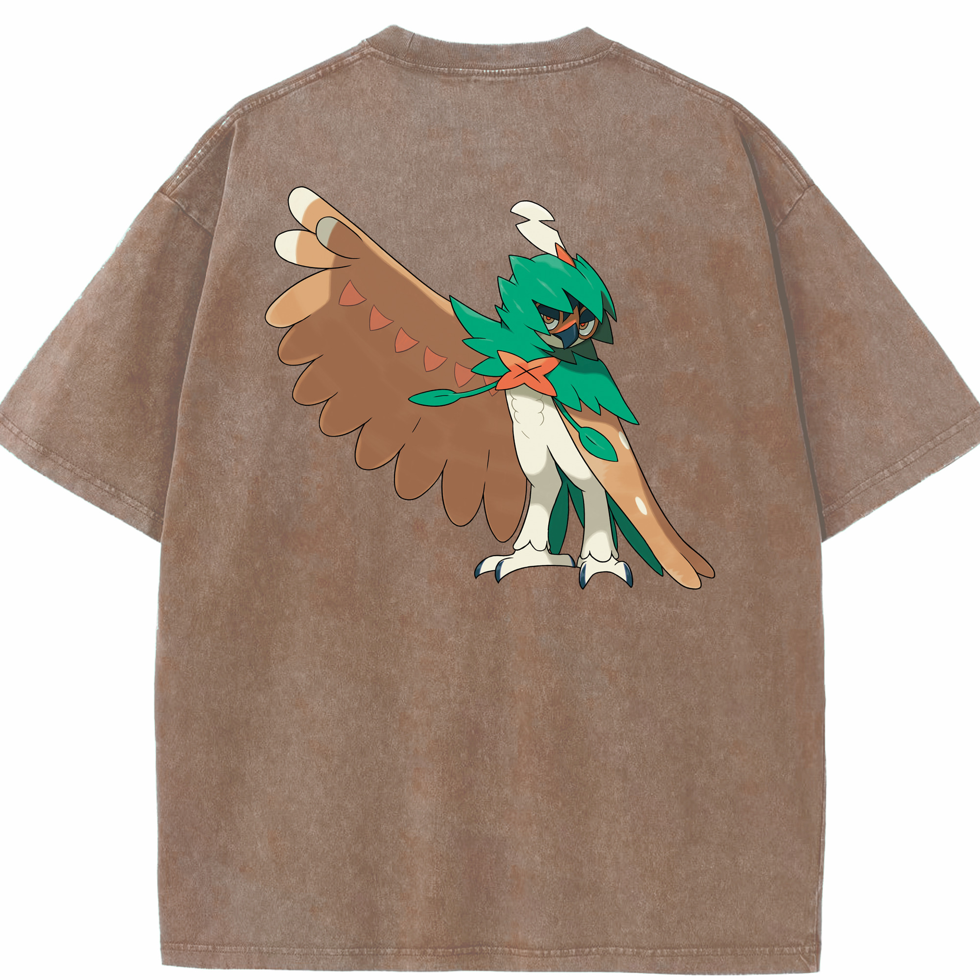 （画像用） ポケットモンスター Pokémon 綿100% ヴィンテージ風 半袖Tシャツ（背面プリント）
