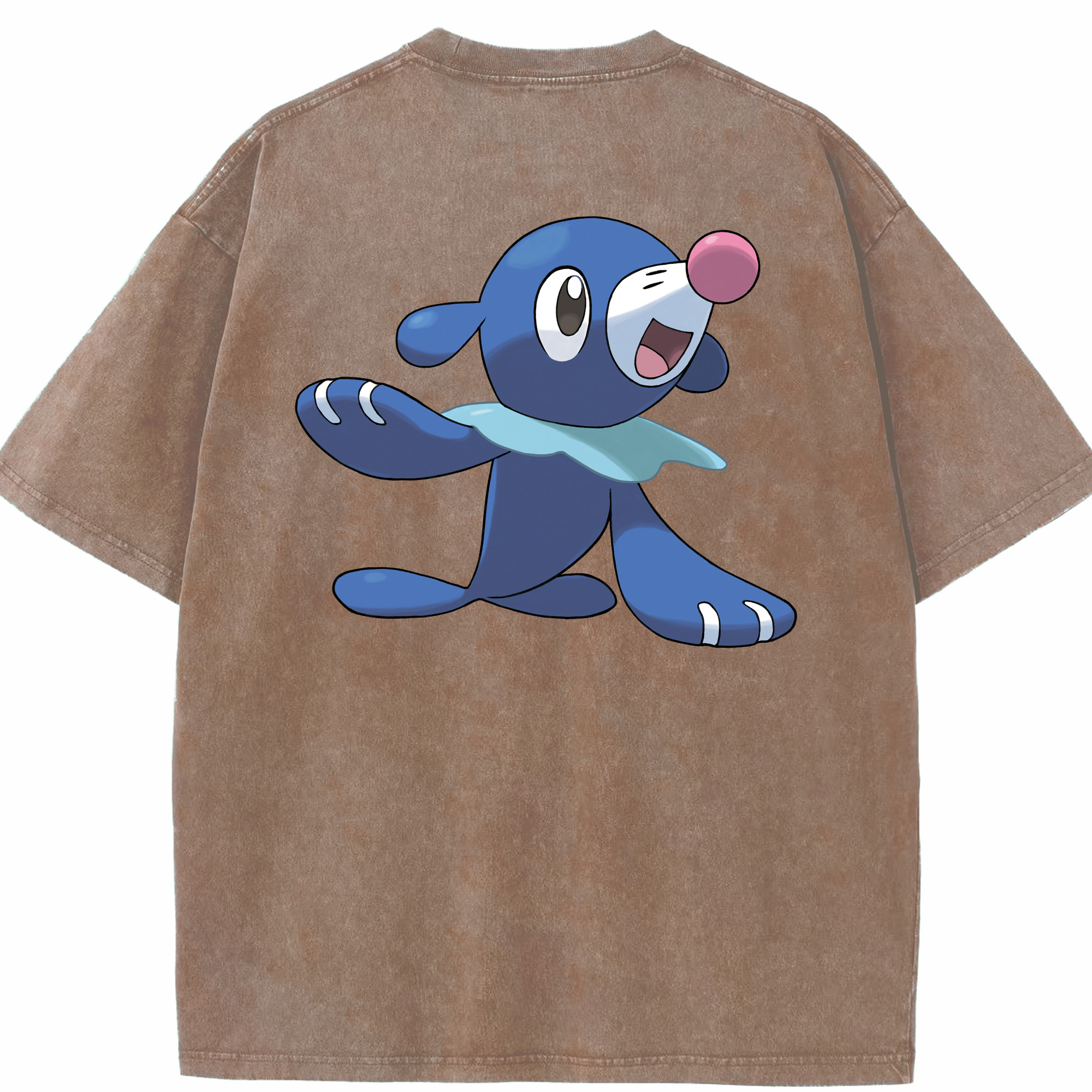（画像用） ポケットモンスター Pokémon 綿100% ヴィンテージ風 半袖Tシャツ（背面プリント）