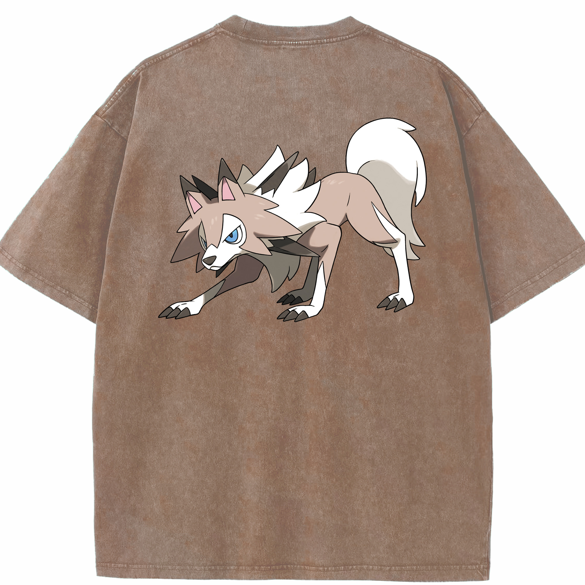 （画像用） ポケットモンスター Pokémon 綿100% ヴィンテージ風 半袖Tシャツ（背面プリント）