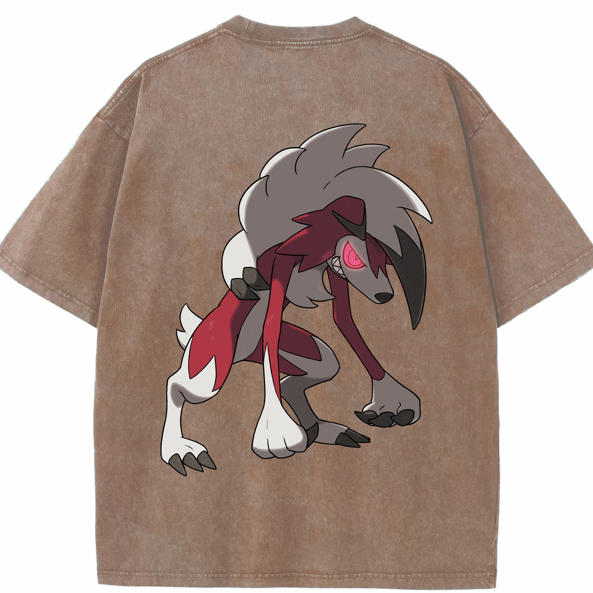 （画像用） ポケットモンスター Pokémon 綿100% ヴィンテージ風 半袖Tシャツ（背面プリント）