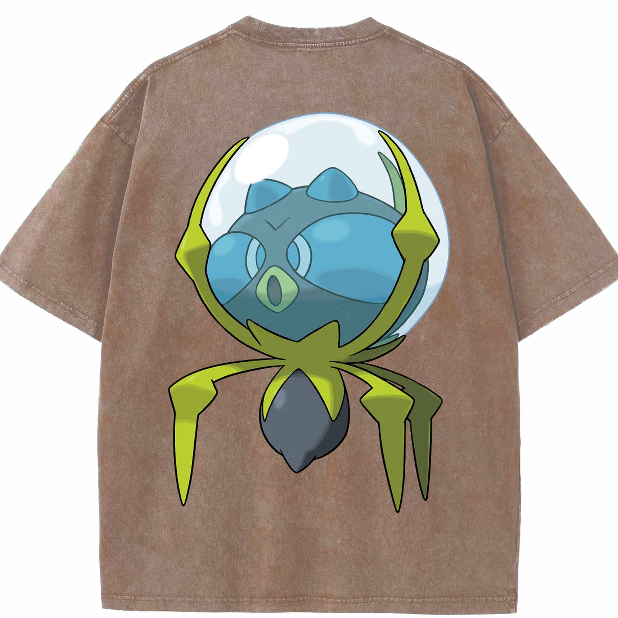 （画像用） ポケットモンスター Pokémon 綿100% ヴィンテージ風 半袖Tシャツ（背面プリント）