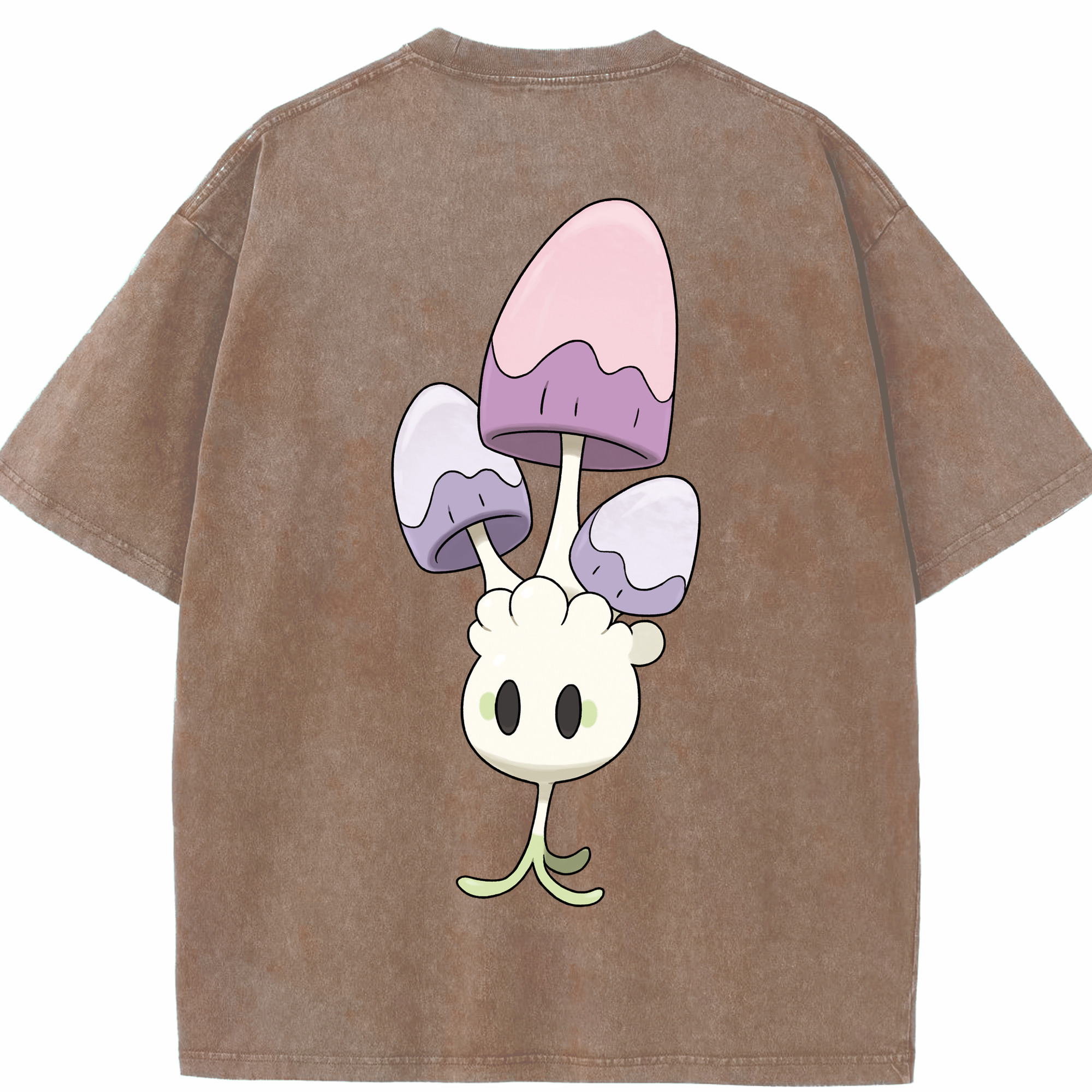 （画像用） ポケットモンスター Pokémon 綿100% ヴィンテージ風 半袖Tシャツ（背面プリント）