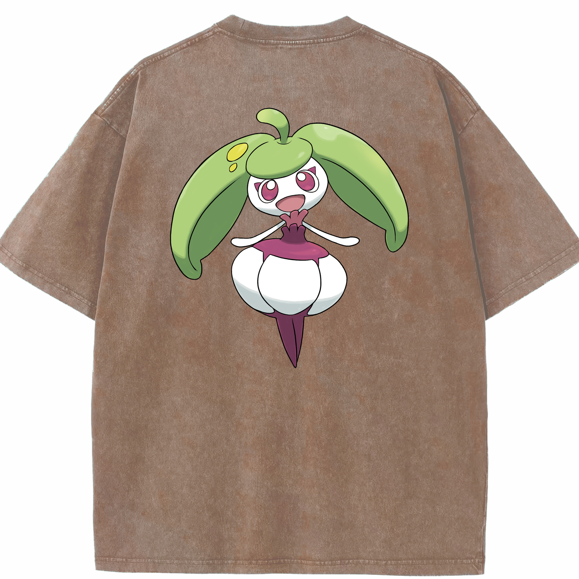 （画像用） ポケットモンスター Pokémon 綿100% ヴィンテージ風 半袖Tシャツ（背面プリント）