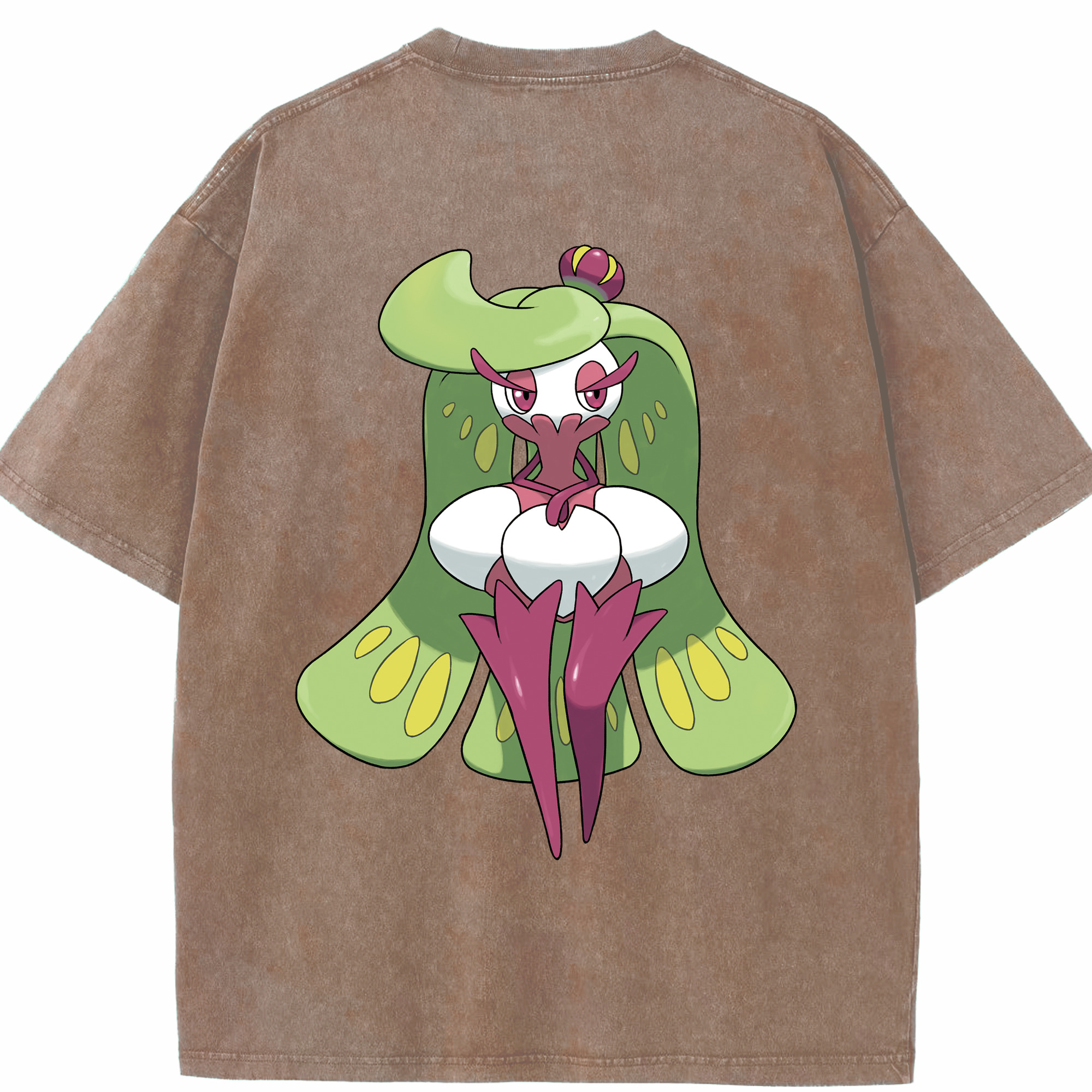 （画像用） ポケットモンスター Pokémon 綿100% ヴィンテージ風 半袖Tシャツ（背面プリント）