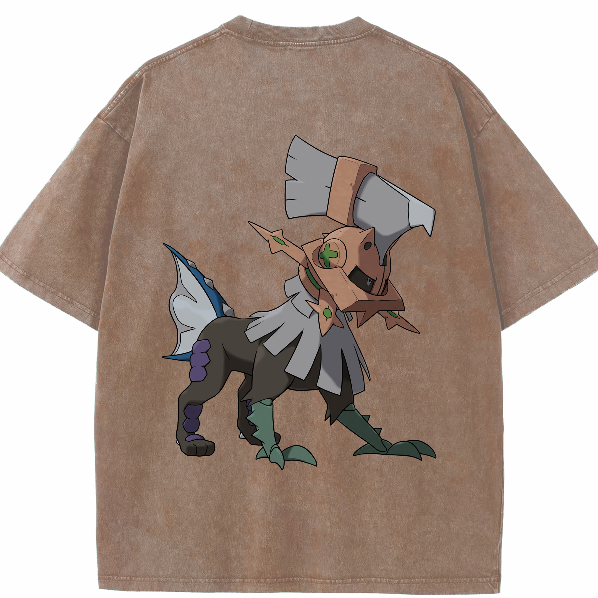 （画像用） ポケットモンスター Pokémon 綿100% ヴィンテージ風 半袖Tシャツ（背面プリント）
