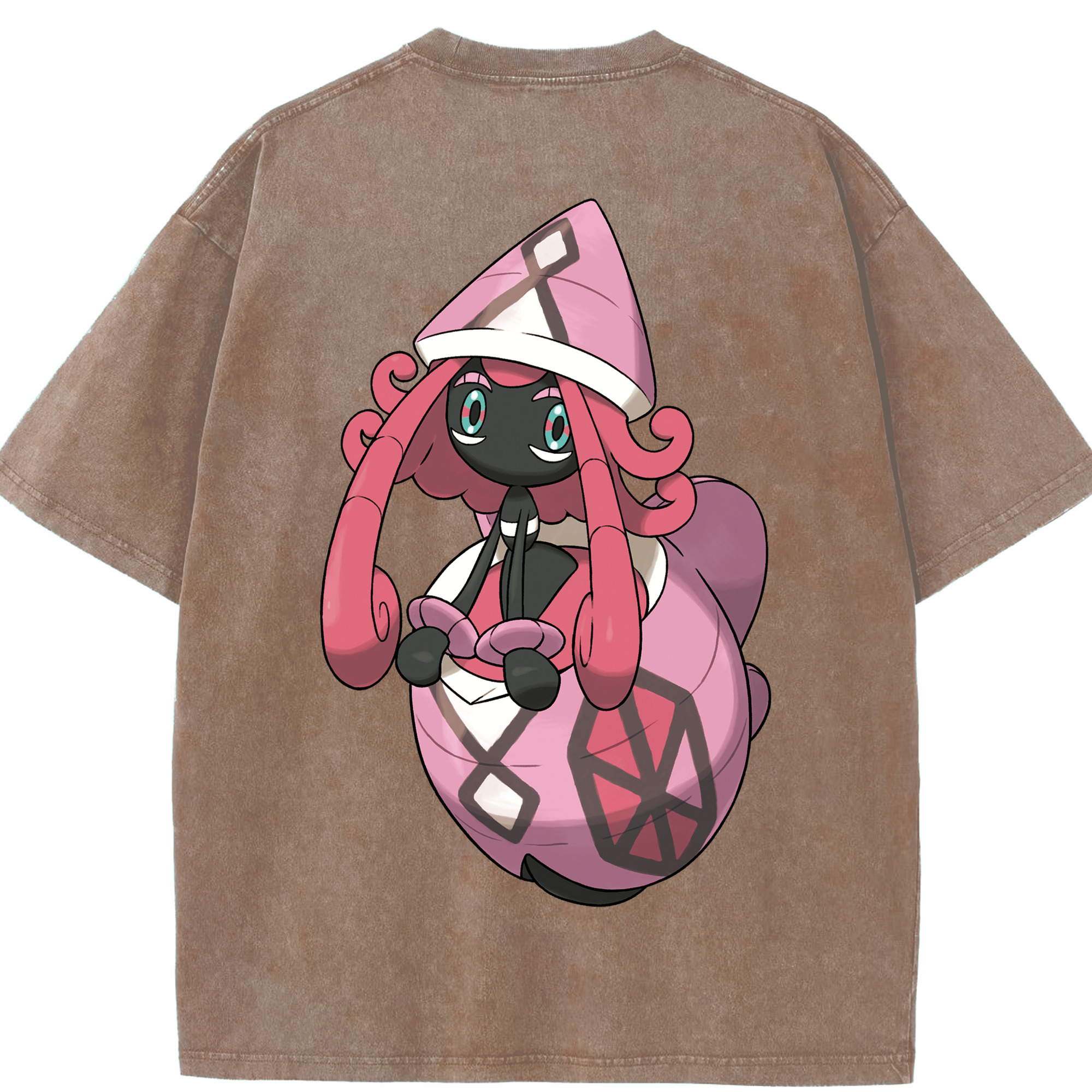 （画像用） ポケットモンスター Pokémon 綿100% ヴィンテージ風 半袖Tシャツ（背面プリント）