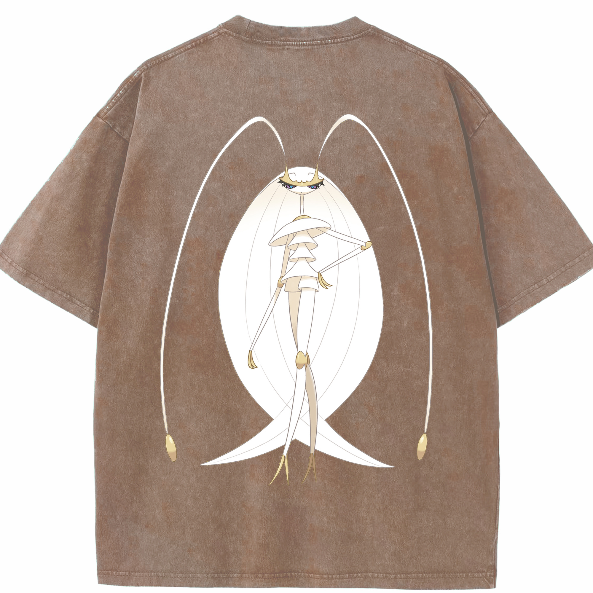 （画像用） ポケットモンスター Pokémon 綿100% ヴィンテージ風 半袖Tシャツ（背面プリント）