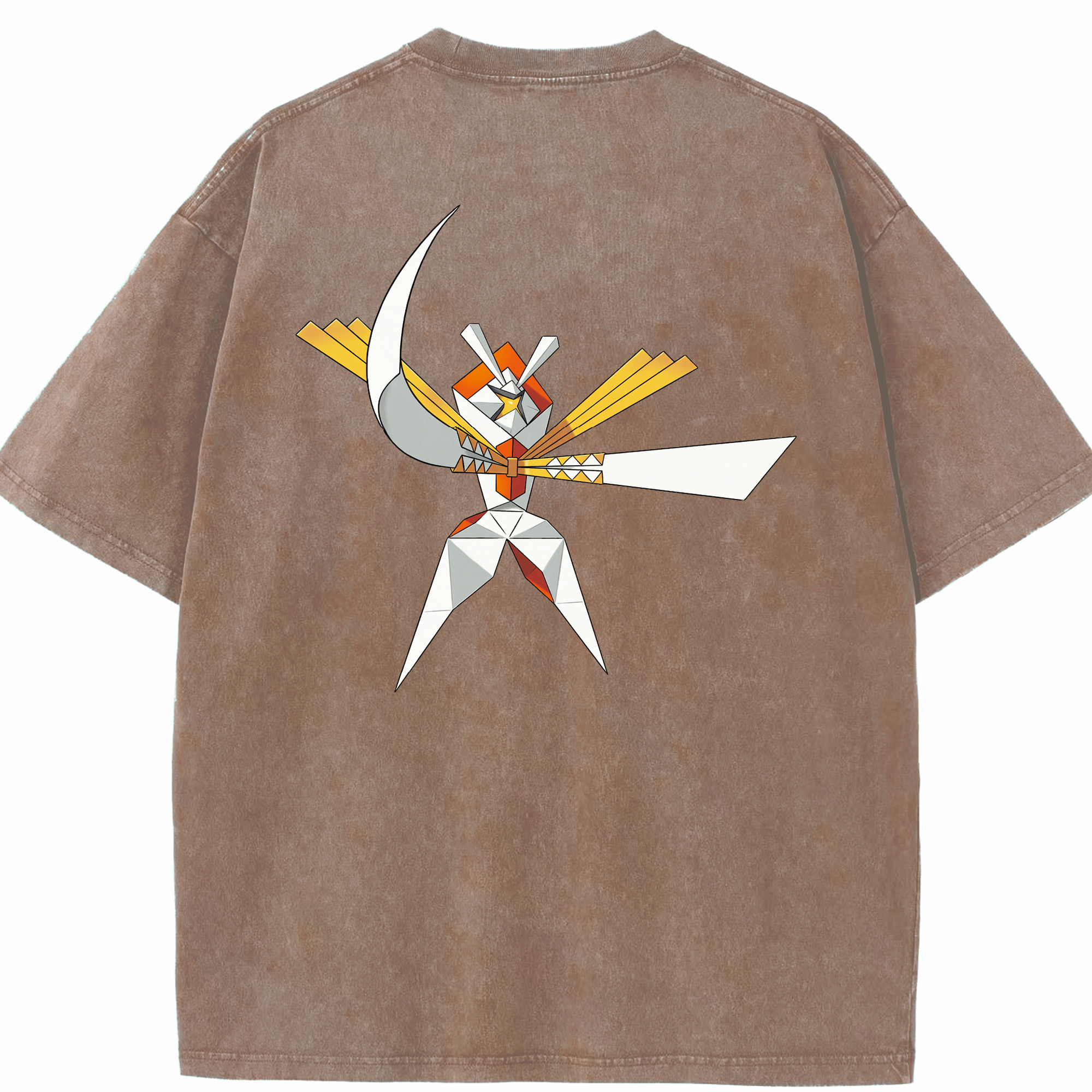 （画像用） ポケットモンスター Pokémon 綿100% ヴィンテージ風 半袖Tシャツ（背面プリント）
