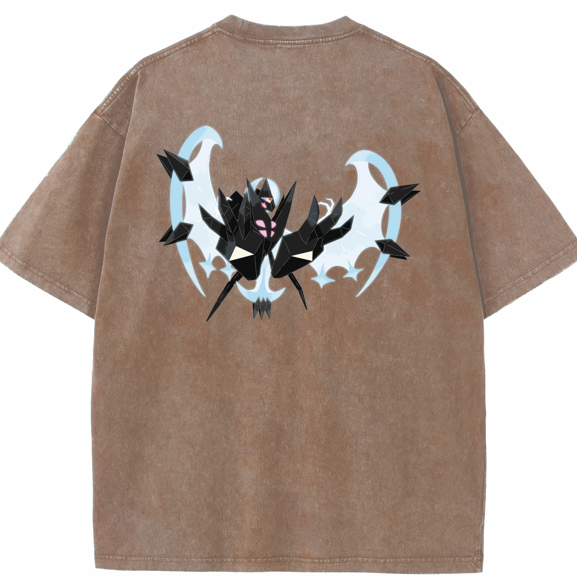 （画像用） ポケットモンスター Pokémon 綿100% ヴィンテージ風 半袖Tシャツ（背面プリント）