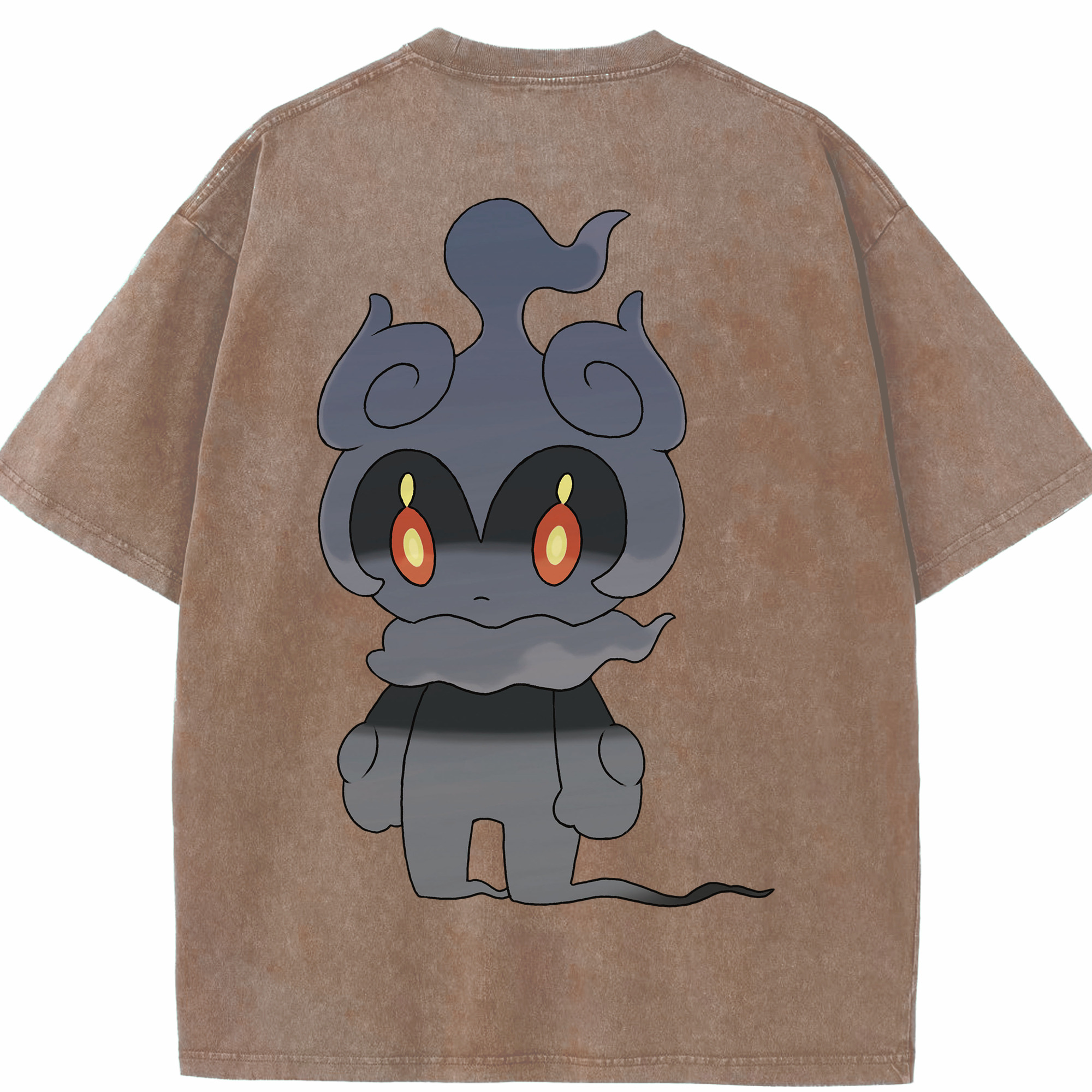 （画像用） ポケットモンスター Pokémon 綿100% ヴィンテージ風 半袖Tシャツ（背面プリント）