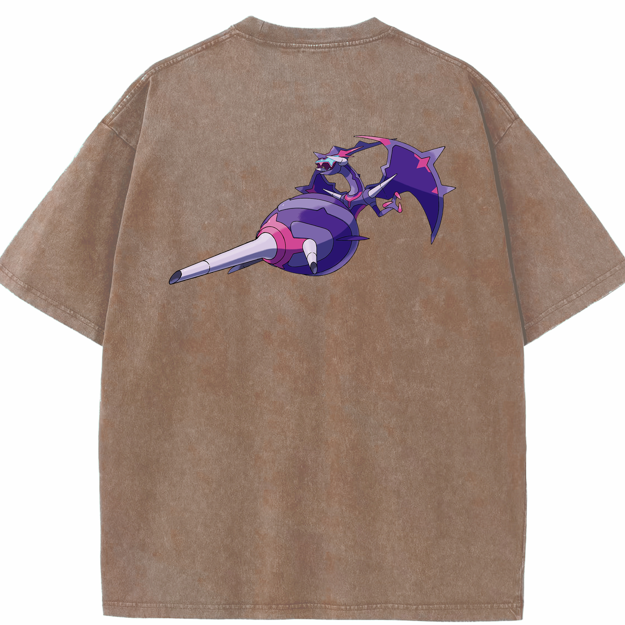 （画像用） ポケットモンスター Pokémon 綿100% ヴィンテージ風 半袖Tシャツ（背面プリント）