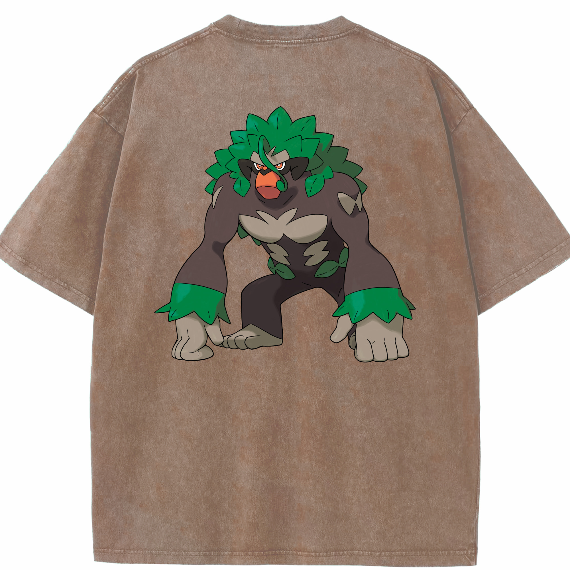 （画像用） ポケットモンスター Pokémon 綿100% ヴィンテージ風 半袖Tシャツ（背面プリント）