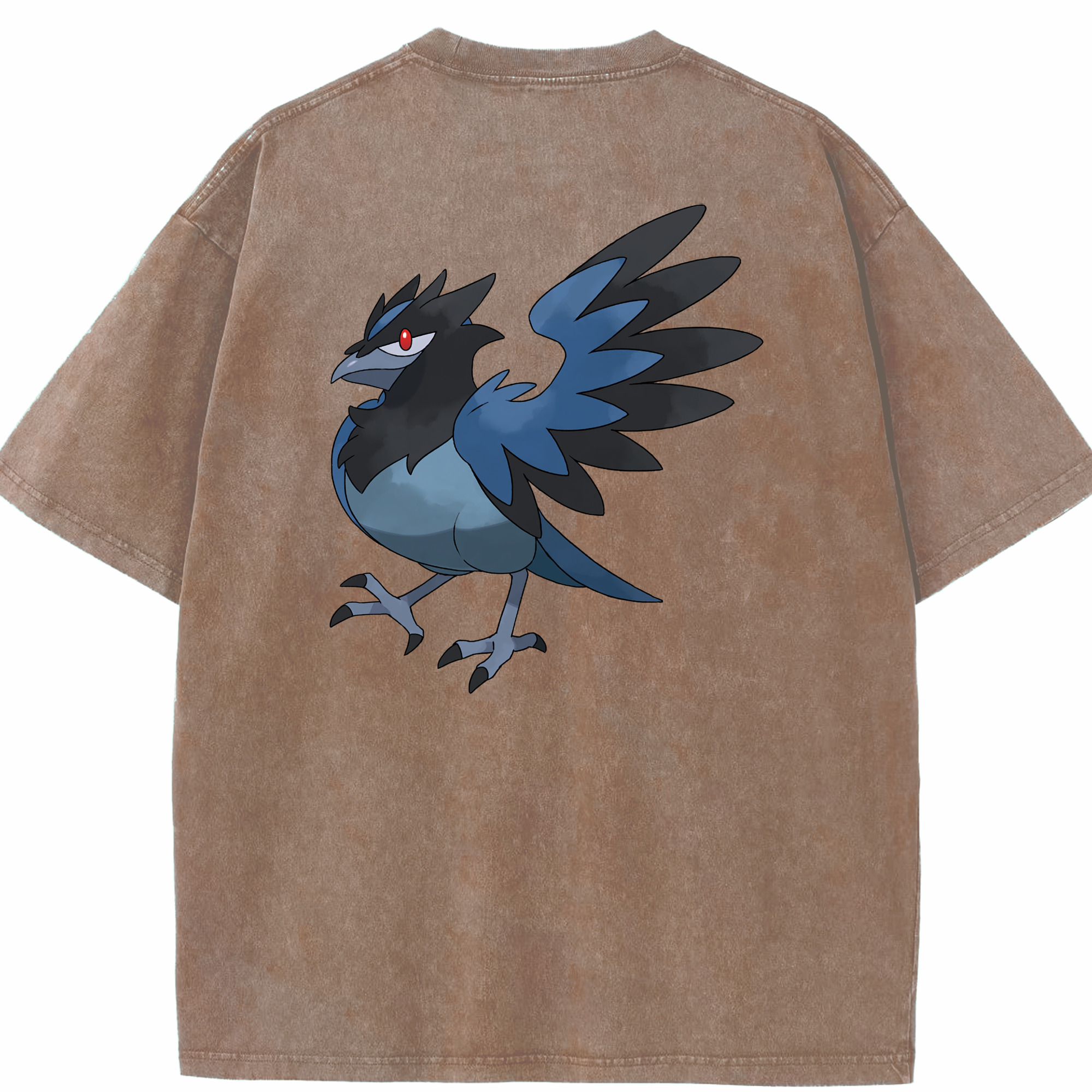 （画像用） ポケットモンスター Pokémon 綿100% ヴィンテージ風 半袖Tシャツ（背面プリント）