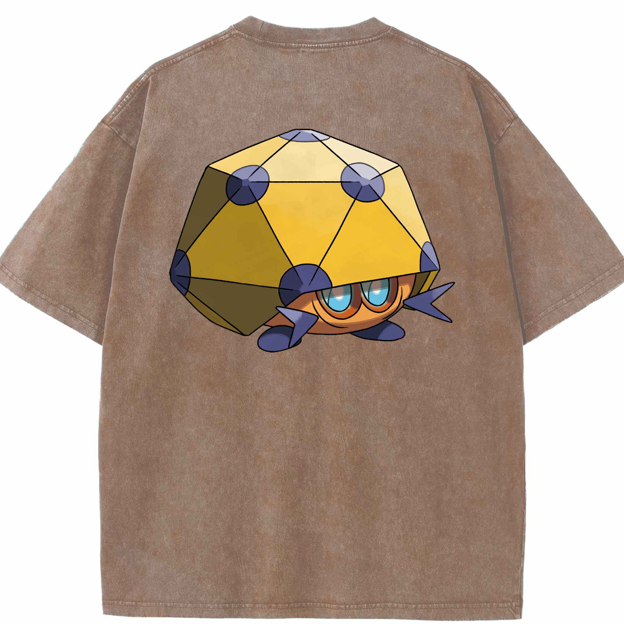（画像用） ポケットモンスター Pokémon 綿100% ヴィンテージ風 半袖Tシャツ（背面プリント）