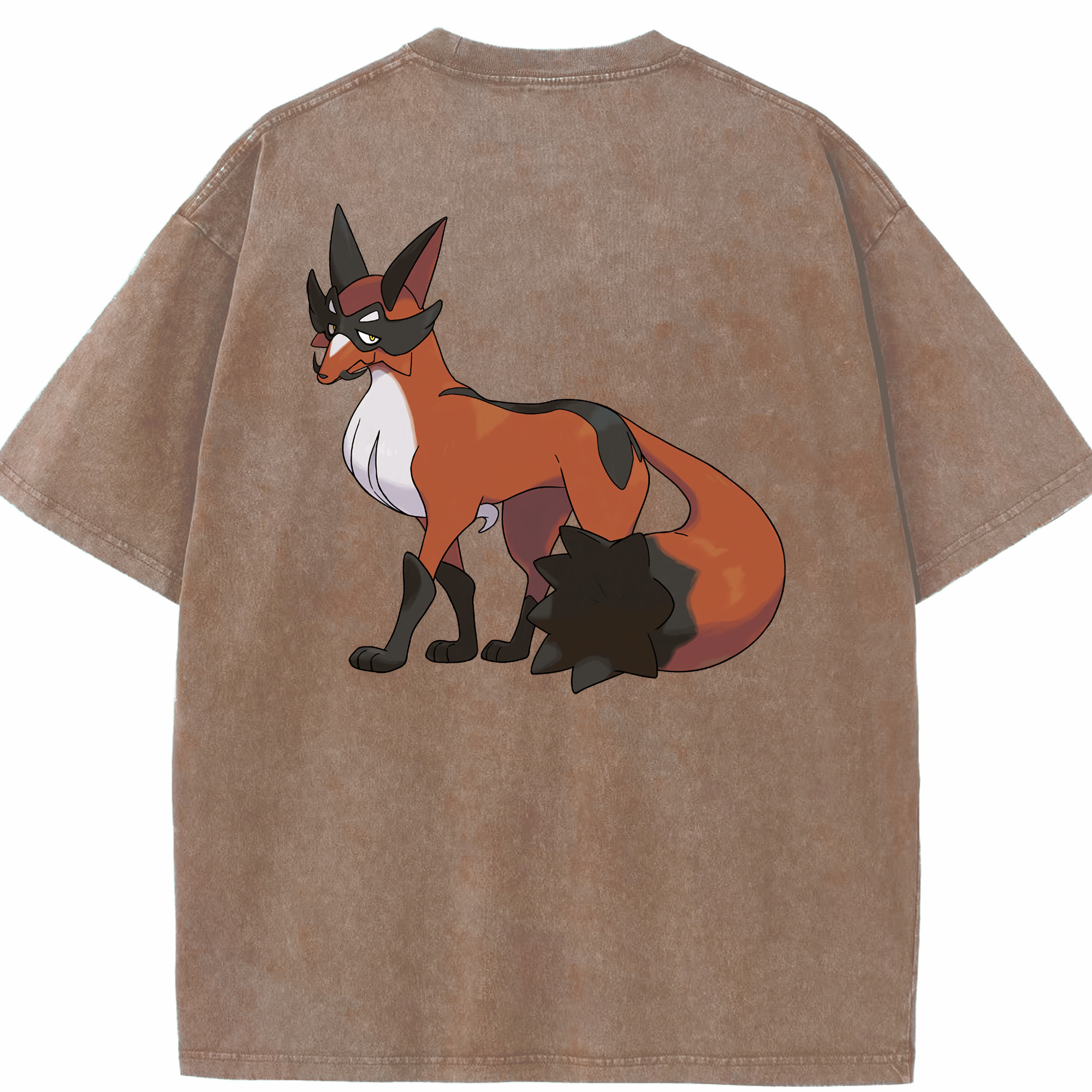 （画像用） ポケットモンスター Pokémon 綿100% ヴィンテージ風 半袖Tシャツ（背面プリント）