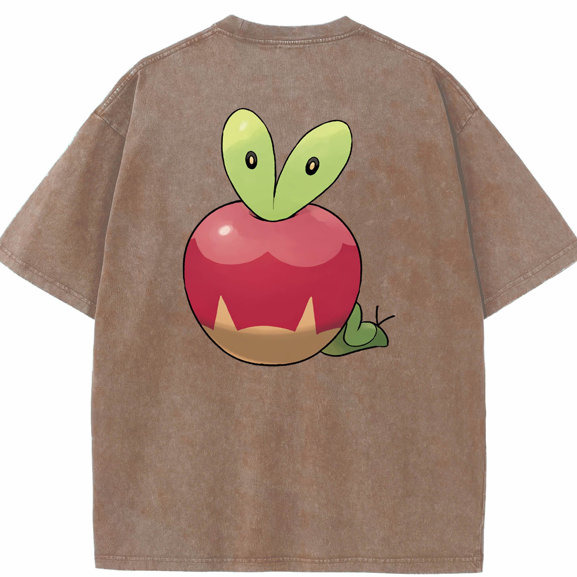 （画像用） ポケットモンスター Pokémon 綿100% ヴィンテージ風 半袖Tシャツ（背面プリント）